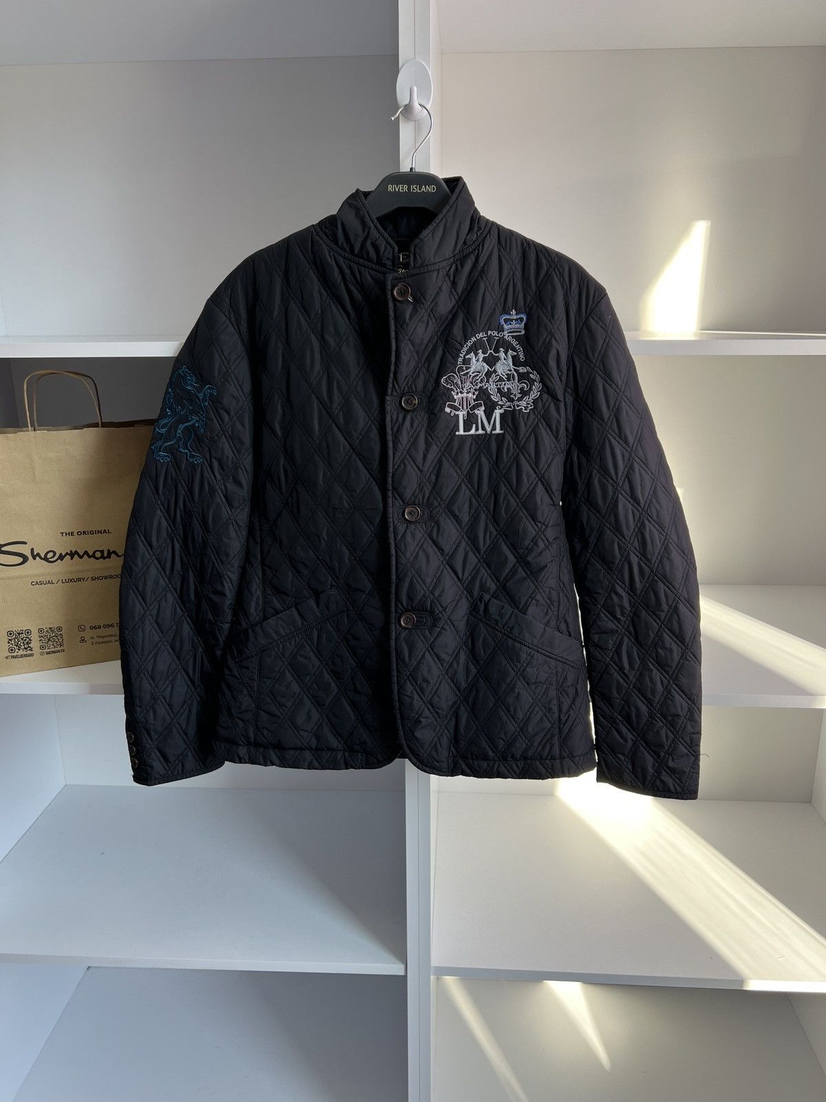 La Martina × Vintage Vintage La Martina Quitted Jacket Size US M / EU 48-50 / 2 - 1 Thumbnail