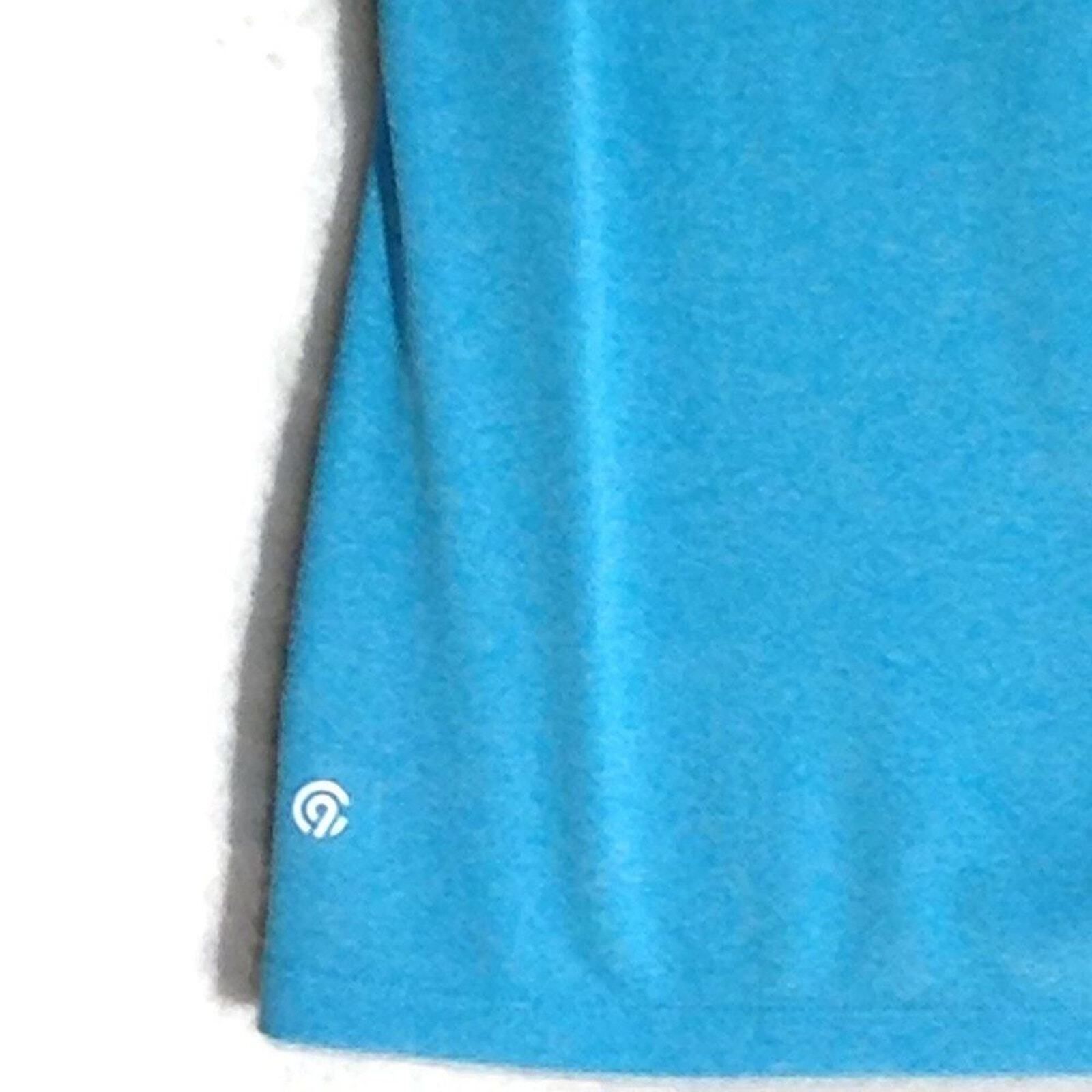 Champion C9 Champion Powerblend Blue V-Neck Shirt SZ Small Short Sleeve Athleisure Sporty Size US S / EU 44-46 / 1 - 6 Thumbnail