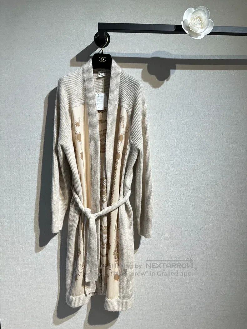 Hermes Hermes Silk Cardigan with Cashmere and Silk Blend Size XS / US 0-2 / IT 36-38 - 1 Thumbnail