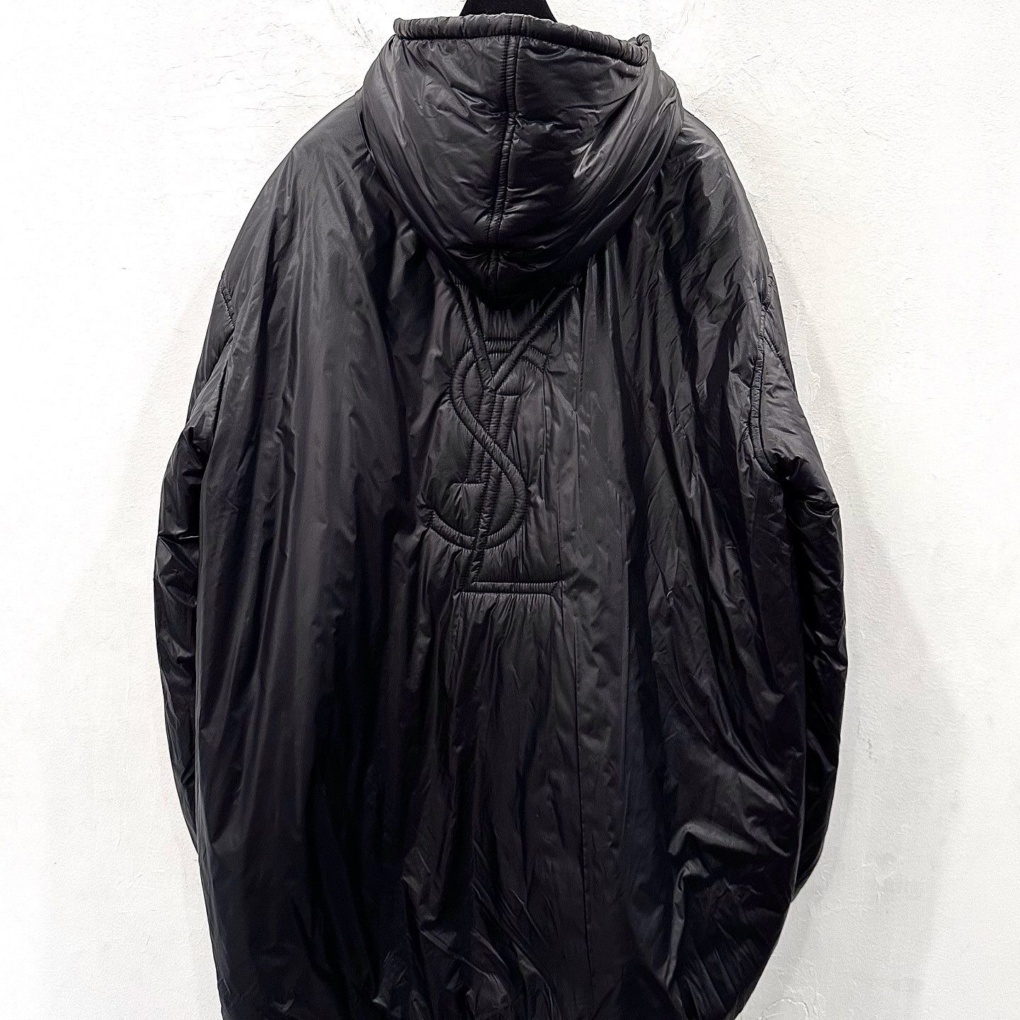 Saint Laurent Paris Saint Laurent YSL Logo Hooded Jacket Size S Size US S / EU 44-46 / 1 - 1 Thumbnail