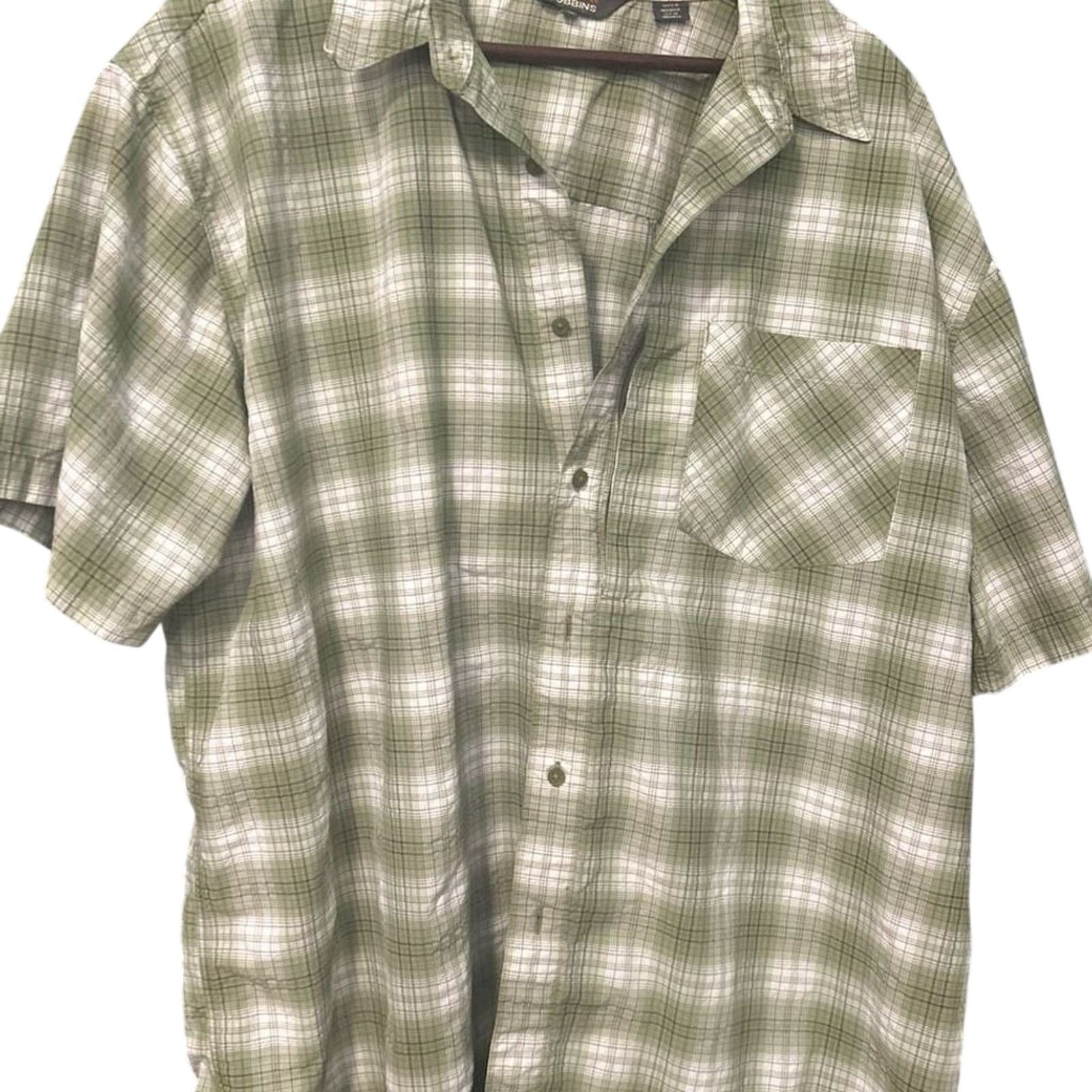 Royal Robbins Royal Robbins Men's XXL Green Plaid Short Sleeve Shirt Size US XXL / EU 58 / 5 - 1 Thumbnail