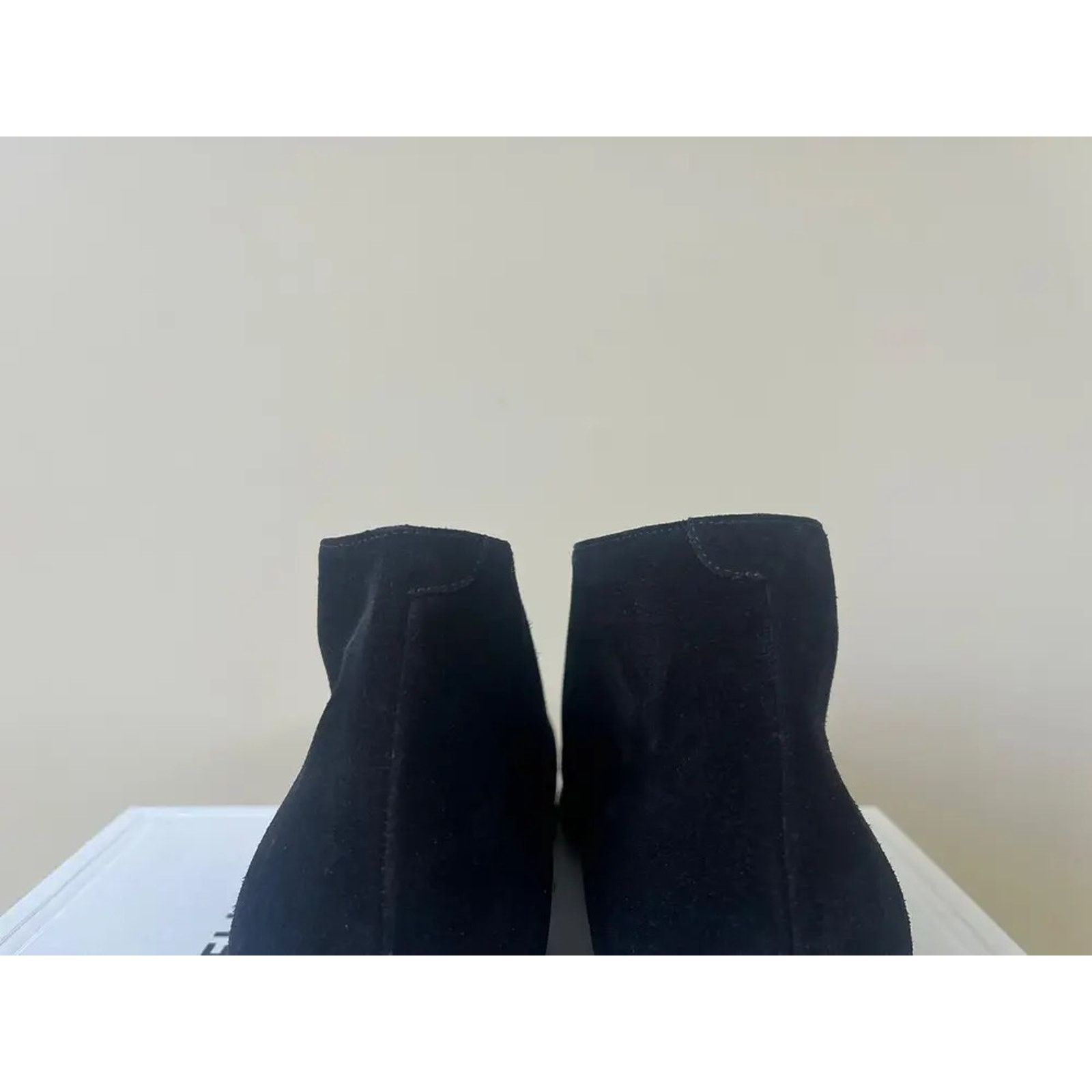 Celine o1rshd1 Q:2 / Desert 30 Boots in Suede in Black 42.5 Size US 9.5 / EU 42-43 - 4 Thumbnail