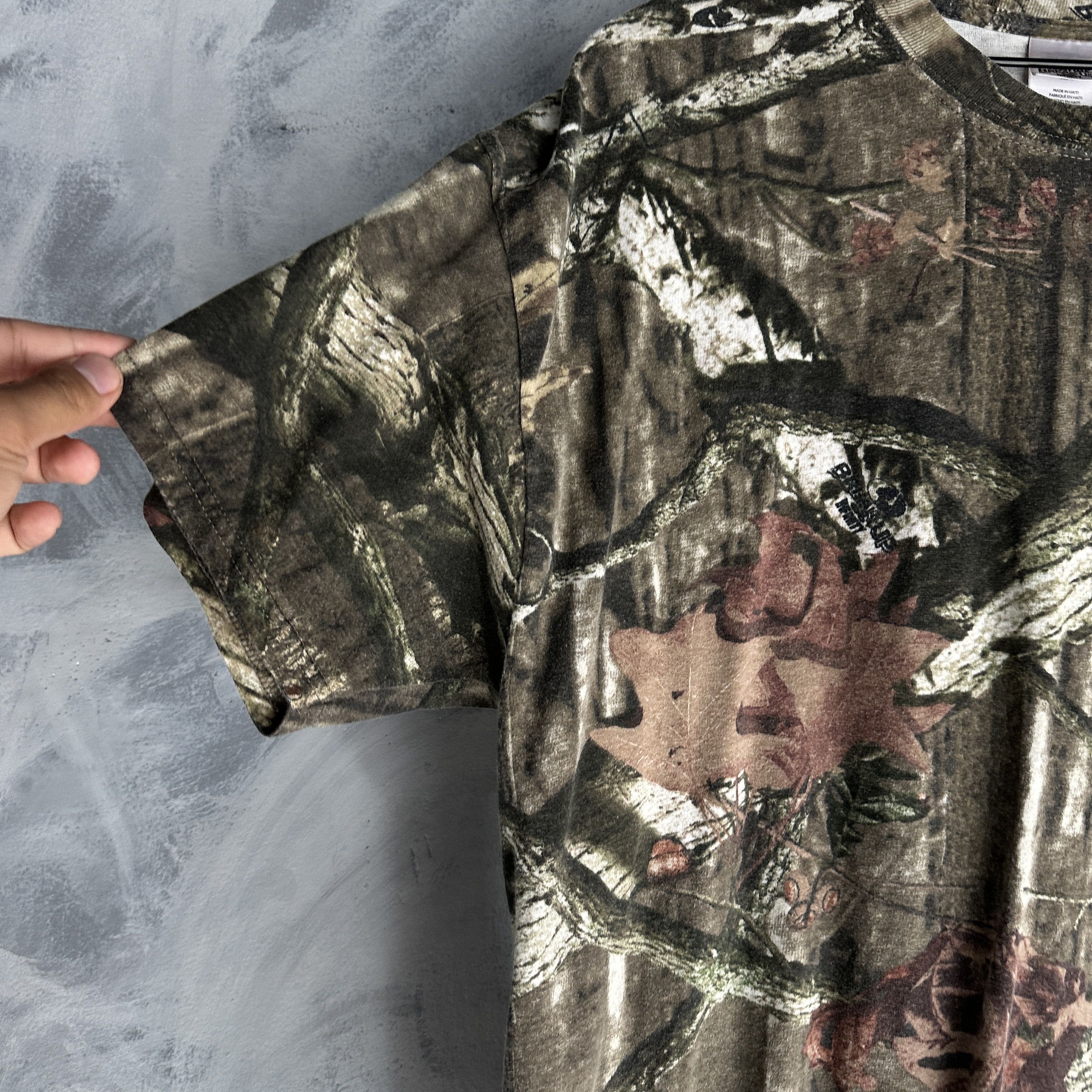 Mossy Oaks Vintage Mossy Oak Camo Camouflage T Shirt Mens Breakup Size US XL / EU 56 / 4 - 4 Thumbnail