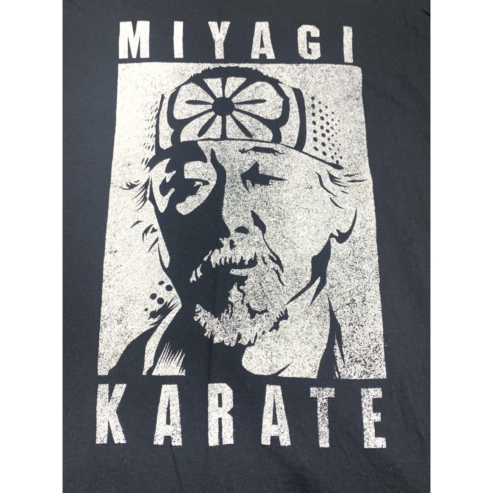 Etro M&O Gold Karate Kid Miyagi Karate Retro '80s Movie Official Black T-Shirt M Size US M / EU 48-50 / 2 - 2 Thumbnail