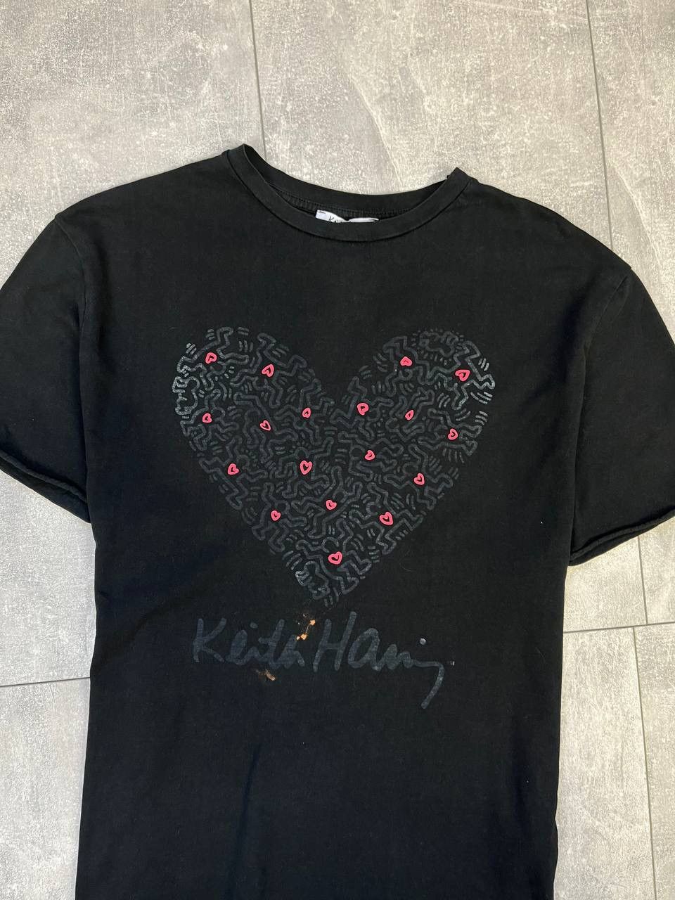 Keith Haring × Vintage Men’s overprint logo Keith Haring tee Size US M / EU 48-50 / 2 - 2 Thumbnail
