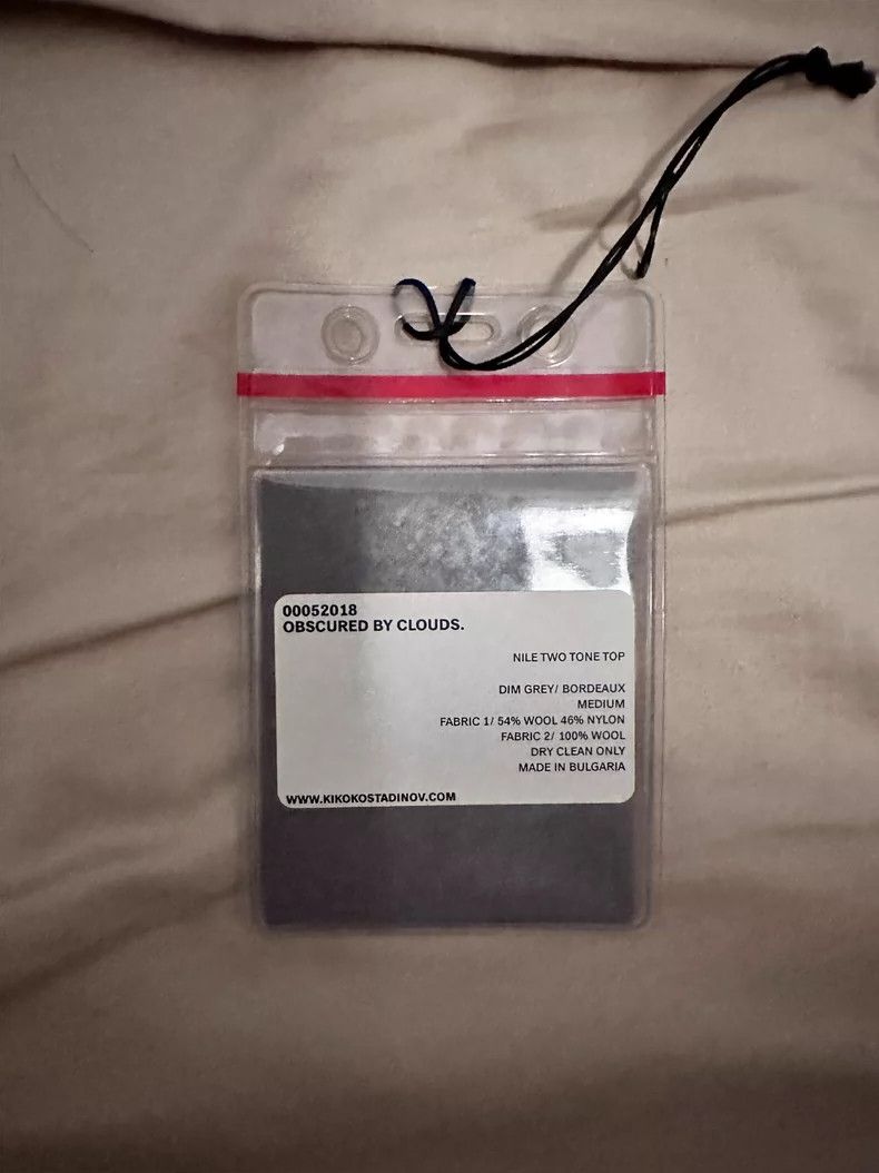 Kiko Kostadinov Kiko KostadinovPolyester Spliced Short Sleeve Shirt 0005201 Size US M / EU 48-50 / 2 - 7 Thumbnail