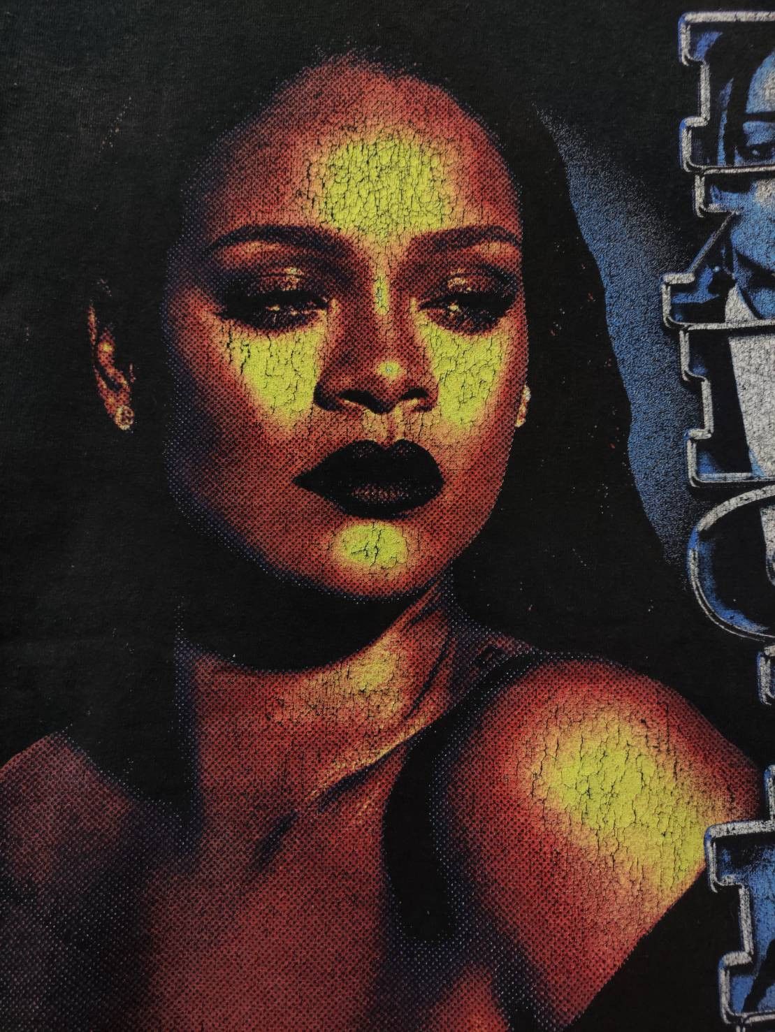 Rihanna Rare! Goat Crew x Rihanna " Riri Badgirl " T-Shirt Size US L / EU 52-54 / 3 - 9 Thumbnail
