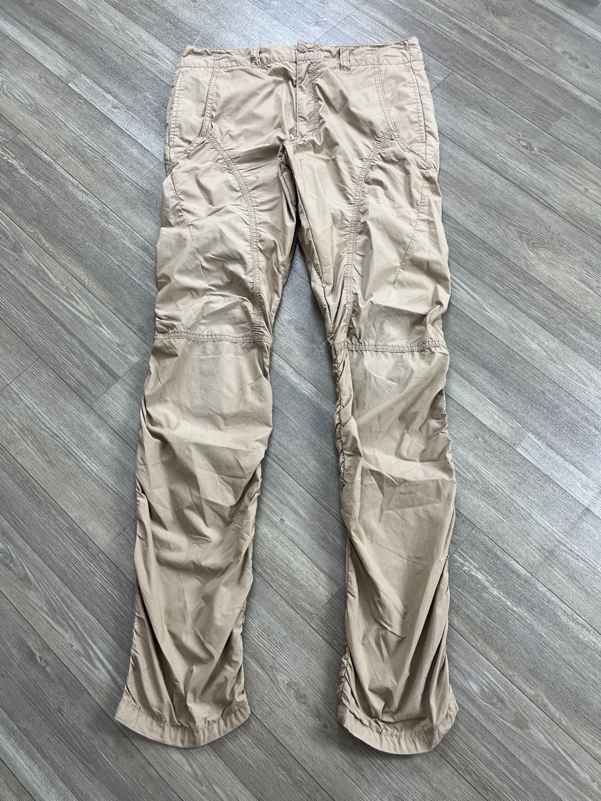 Tornado Mart 2000s Tornado Mart Japan Ruched Slim Fit Pants Lgb Style Y2K Size US 31 - 12 Thumbnail