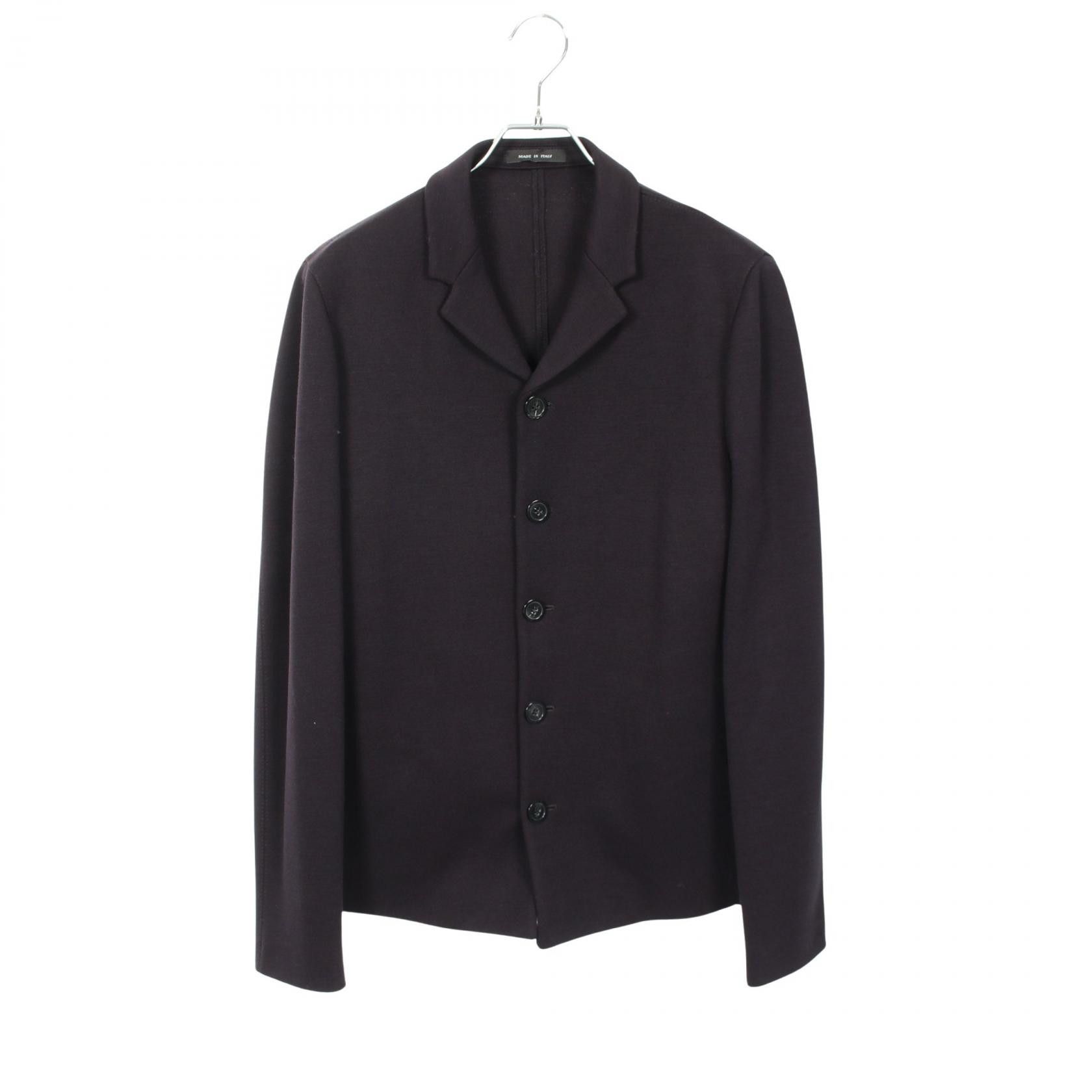 Emporio Armani Emporio Armani Emporio Armani Wool Acrylic Knit Blazer Textile Outerwear DUTY FREE for USA Size ONE SIZE - 1 Thumbnail