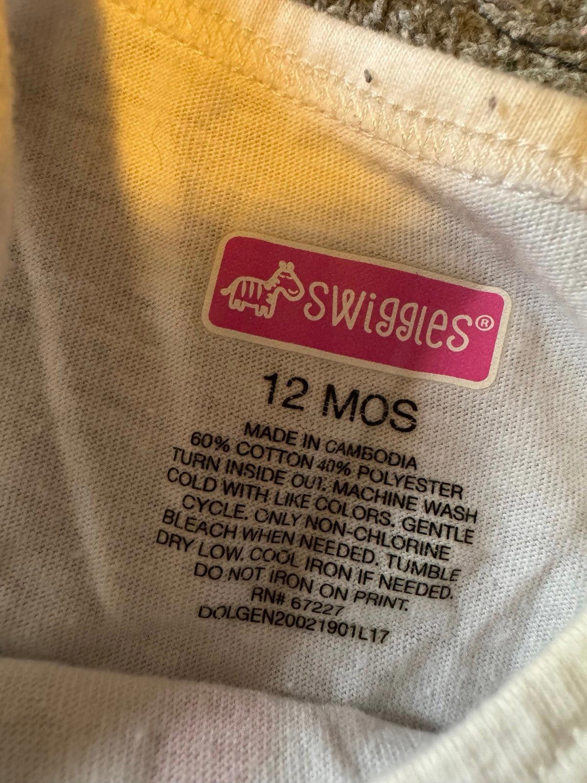 Designer 12 Month Girl Tee Woke Up Cute Size XXS / US 00 / IT 34 - 4 Thumbnail
