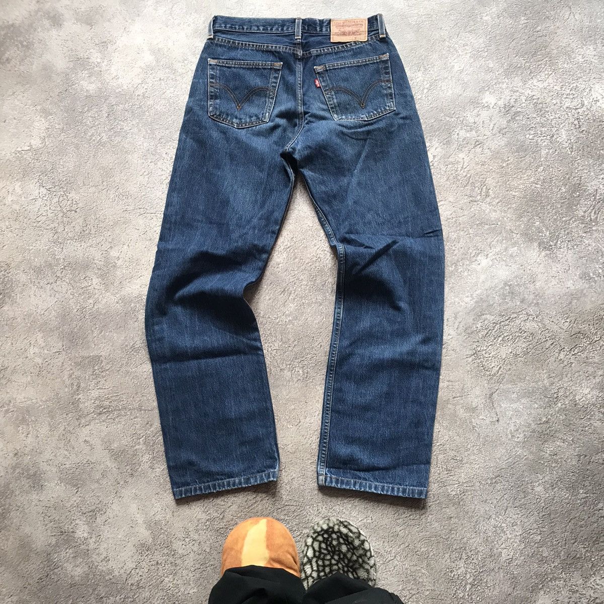 Vintage Vintage 90s Levis Baggy Relaxed Jeans Grunge Streetwear 31 Size US 31 - 2 Thumbnail