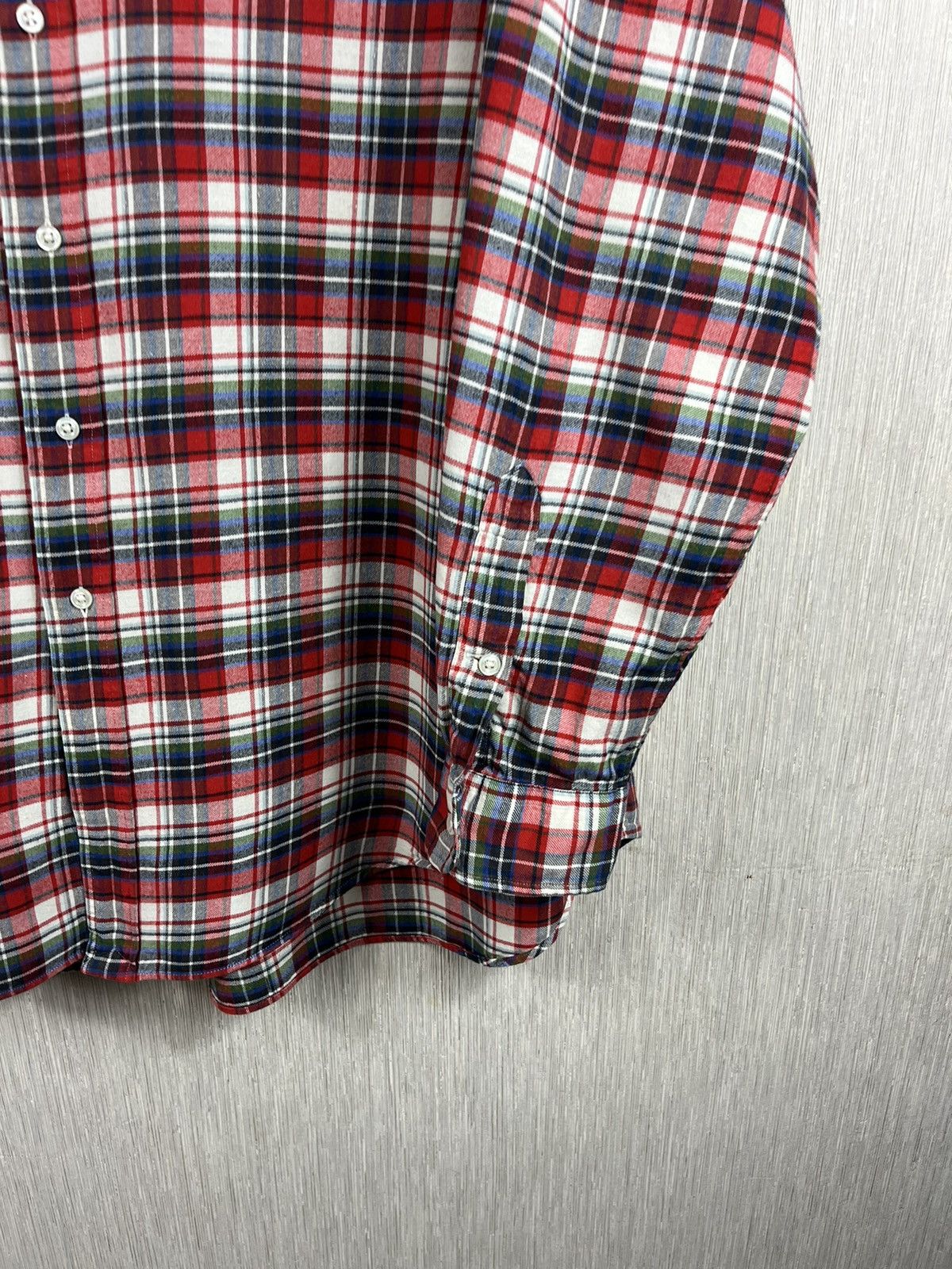 Flannel × Ralph Lauren × Vintage Vintage 90s Ralph Lauren blake flannel plaid shirt checked Size US XL / EU 56 / 4 - 6 Thumbnail