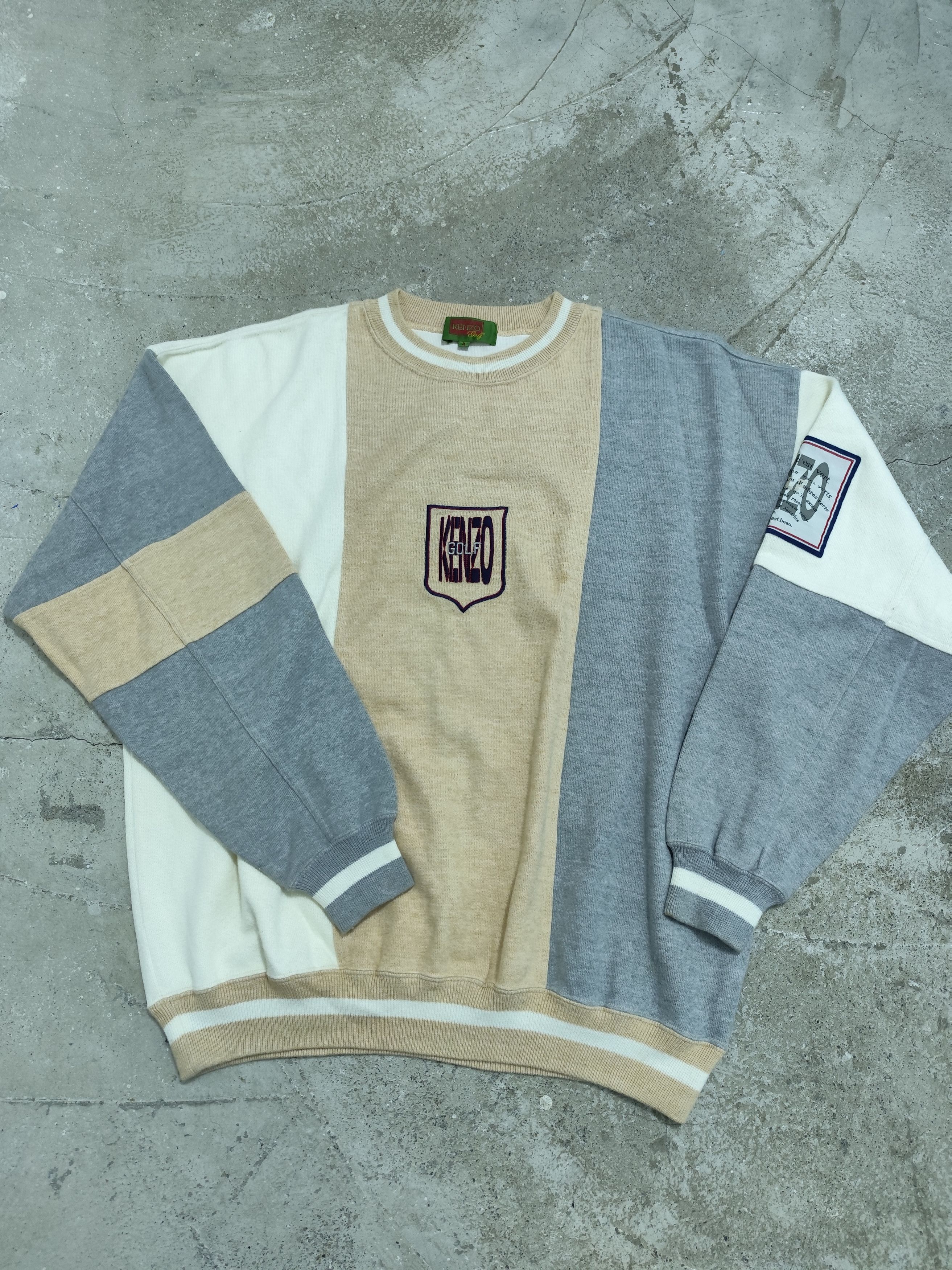 Kenzo Vintage 90s kenzo golf baggy sweater Size US L / EU 52-54 / 3 - 1 Thumbnail