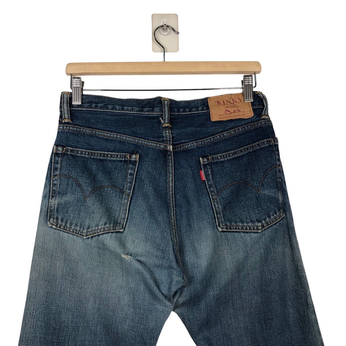 Hysteric Glamour 🔥VINTAGE SKINNY CUT DENIM JEANS KEARNY HYSTERIC GLAMOUR Size US 28 / EU 44 - 10 Thumbnail