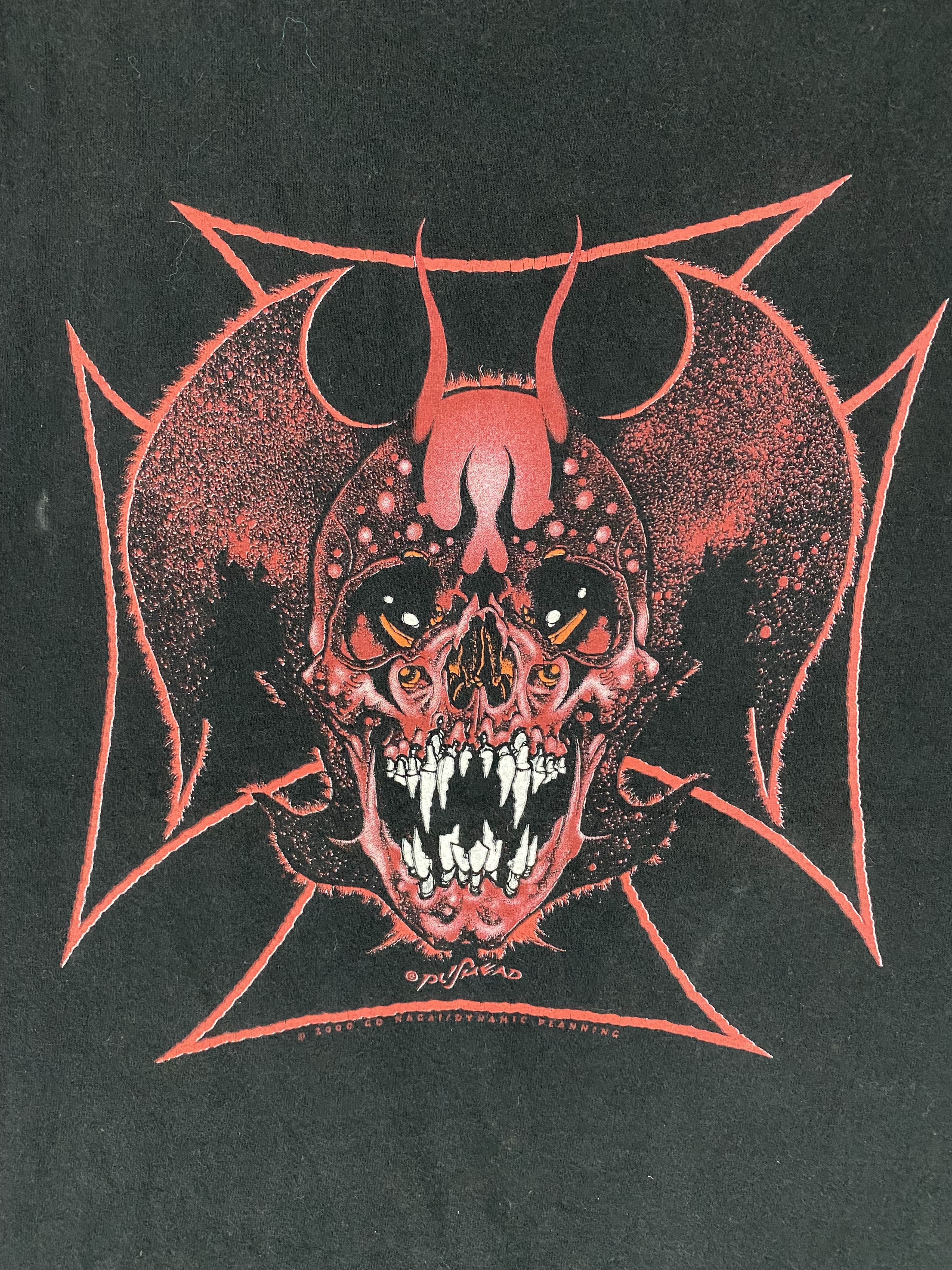 Anime 90s Devilman pushead anime vintage sleeveless tshirt Size US S / EU 44-46 / 1 - 5 Thumbnail