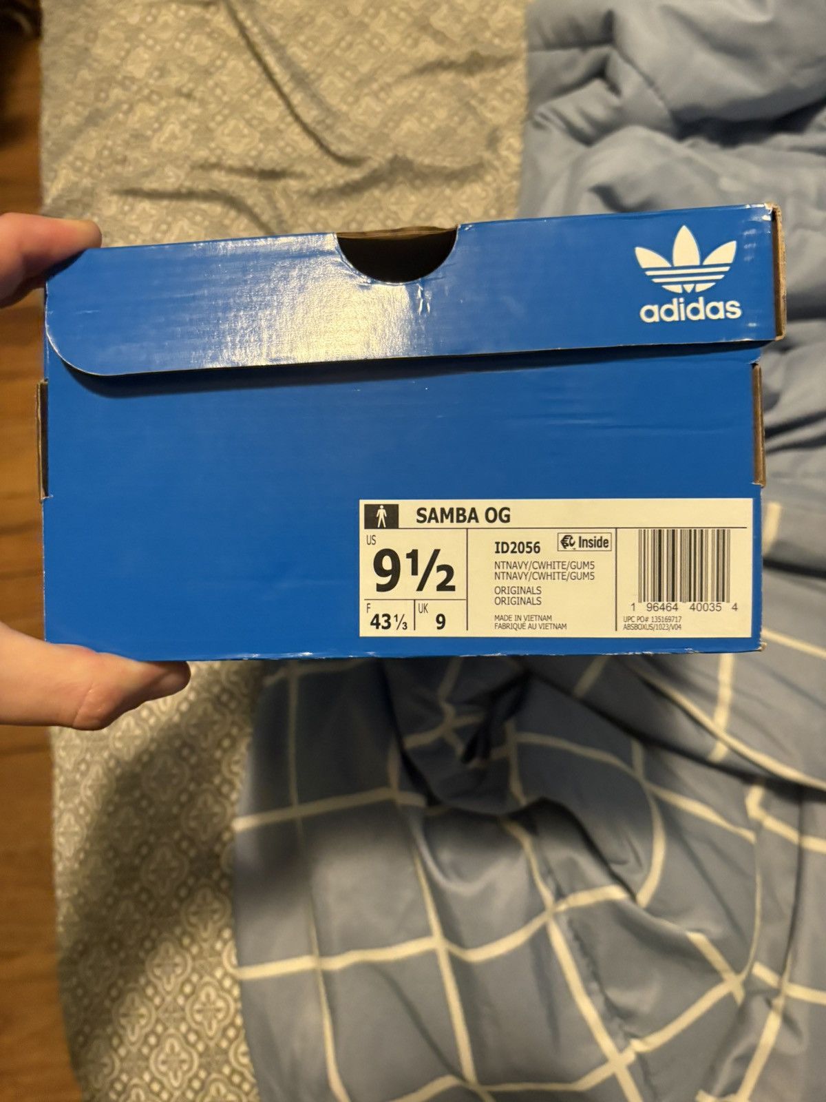 Adidas Sambas (Navy) Size US 9.5 / EU 42-43 - 6 Thumbnail
