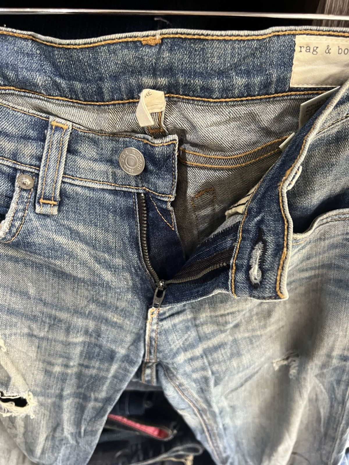 Rag & Bone 🔥Rag & Bone Distressed Denim Size 29" - 11 Thumbnail