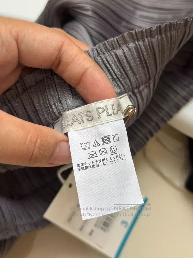 Issey Miyake Issey Miyake size:3 Grey Pants Size 31" - 3 Thumbnail