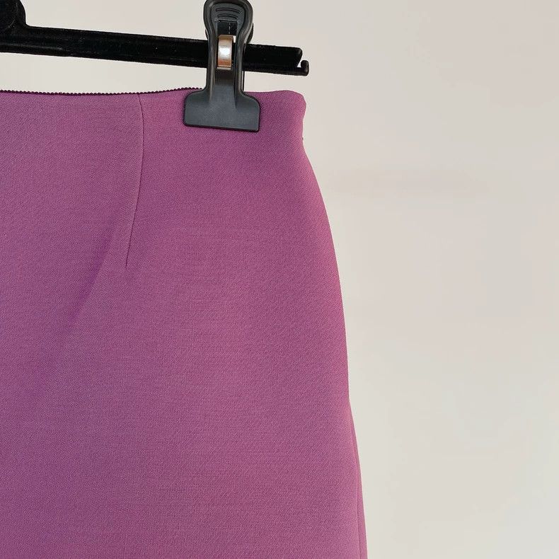Dior Dior Dark purple skirt Size 42" / US 20 - 3 Thumbnail