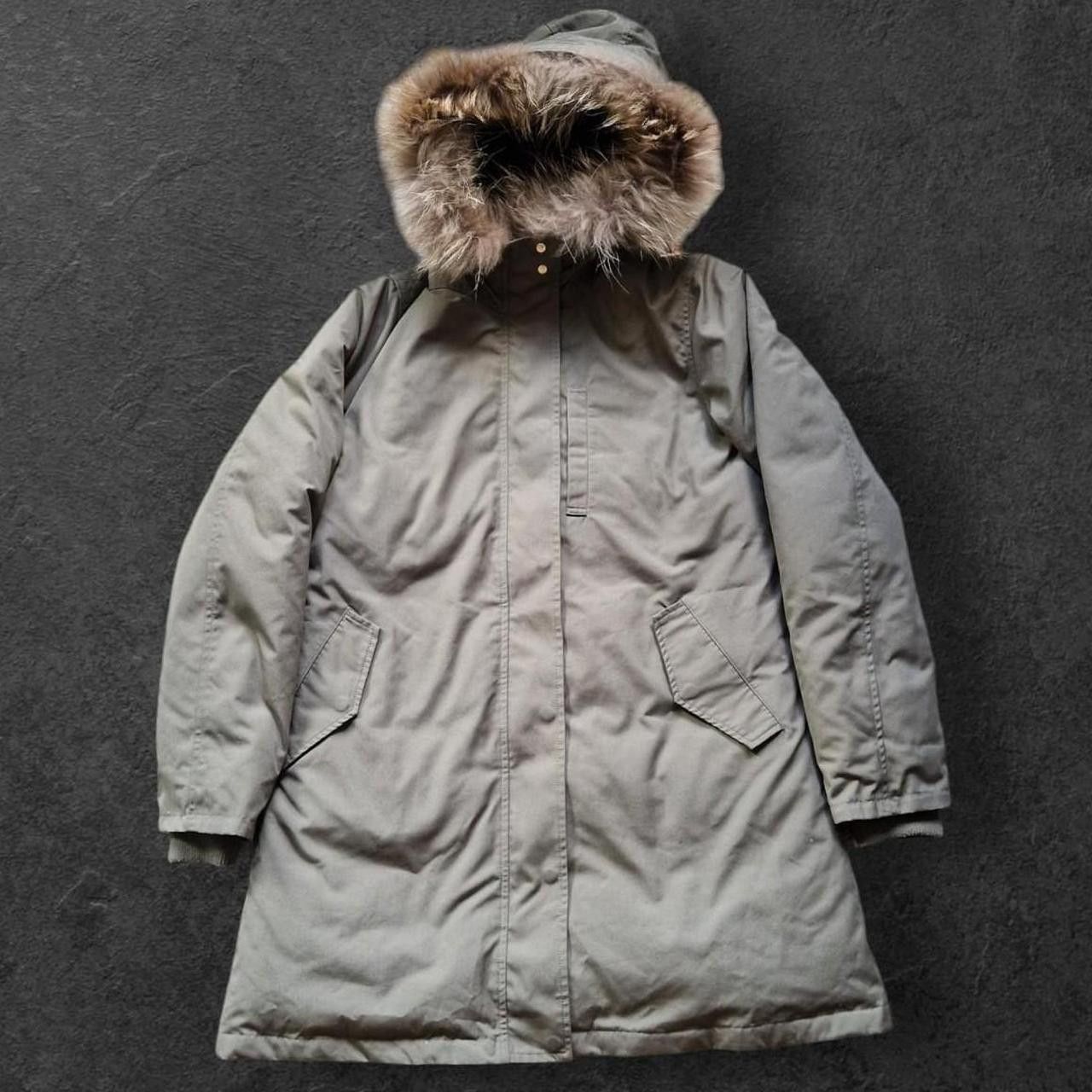 Beams Plus Women's B ming by beams khaki military style parka jacket Size L / US 10 / IT 46 - 1 Thumbnail