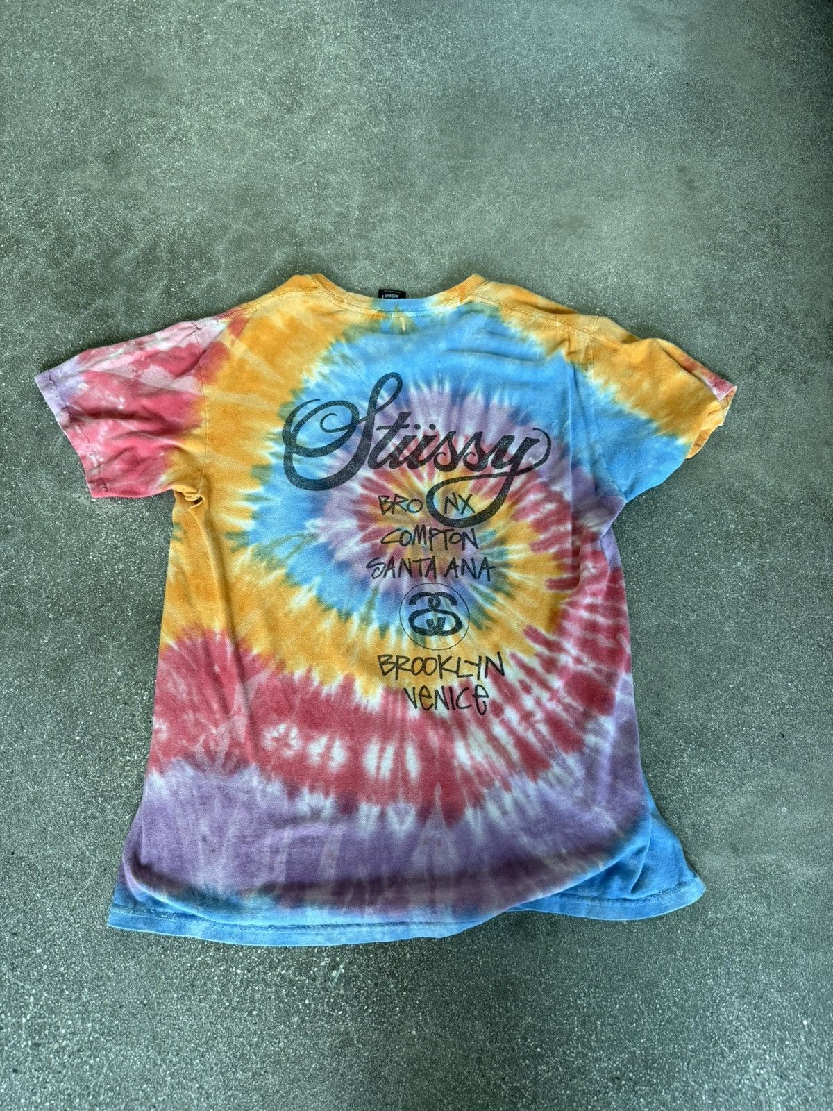Stussy Stussy Tokyo Tie-Dye Tee Size US M / EU 48-50 / 2 - 2 Thumbnail