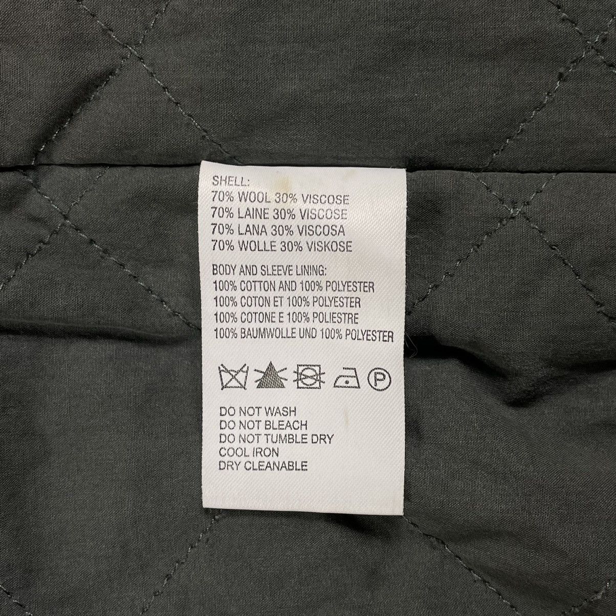 Paul Smith Paul Smith Wool&Viscose Double Breasted Two Tone Pea Coat Size US S / EU 44-46 / 1 - 18 Thumbnail