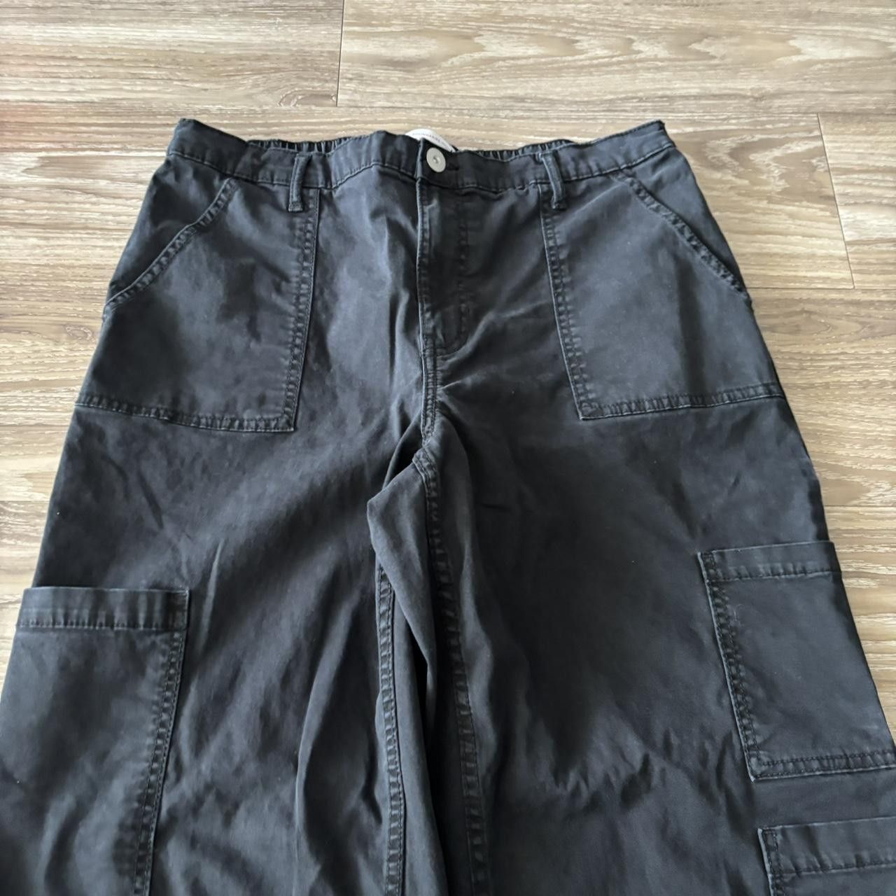 Vintage Crazy Vintage Y2K/2000s Baggy Black Skater Style Cargo Pants! 32x29 Size US 32 / EU 48 - 5 Thumbnail