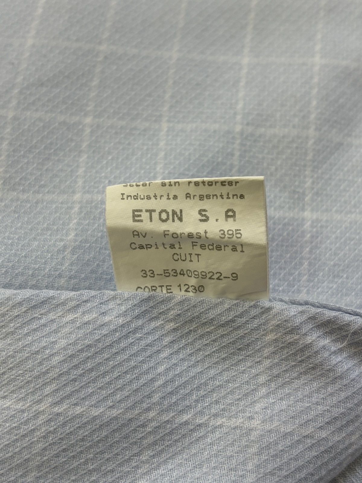 Christian Dior Monsieur Vintage Christian Dior Check Cotton Shirt Blue White XL Size US XL / EU 56 / 4 - 6 Thumbnail