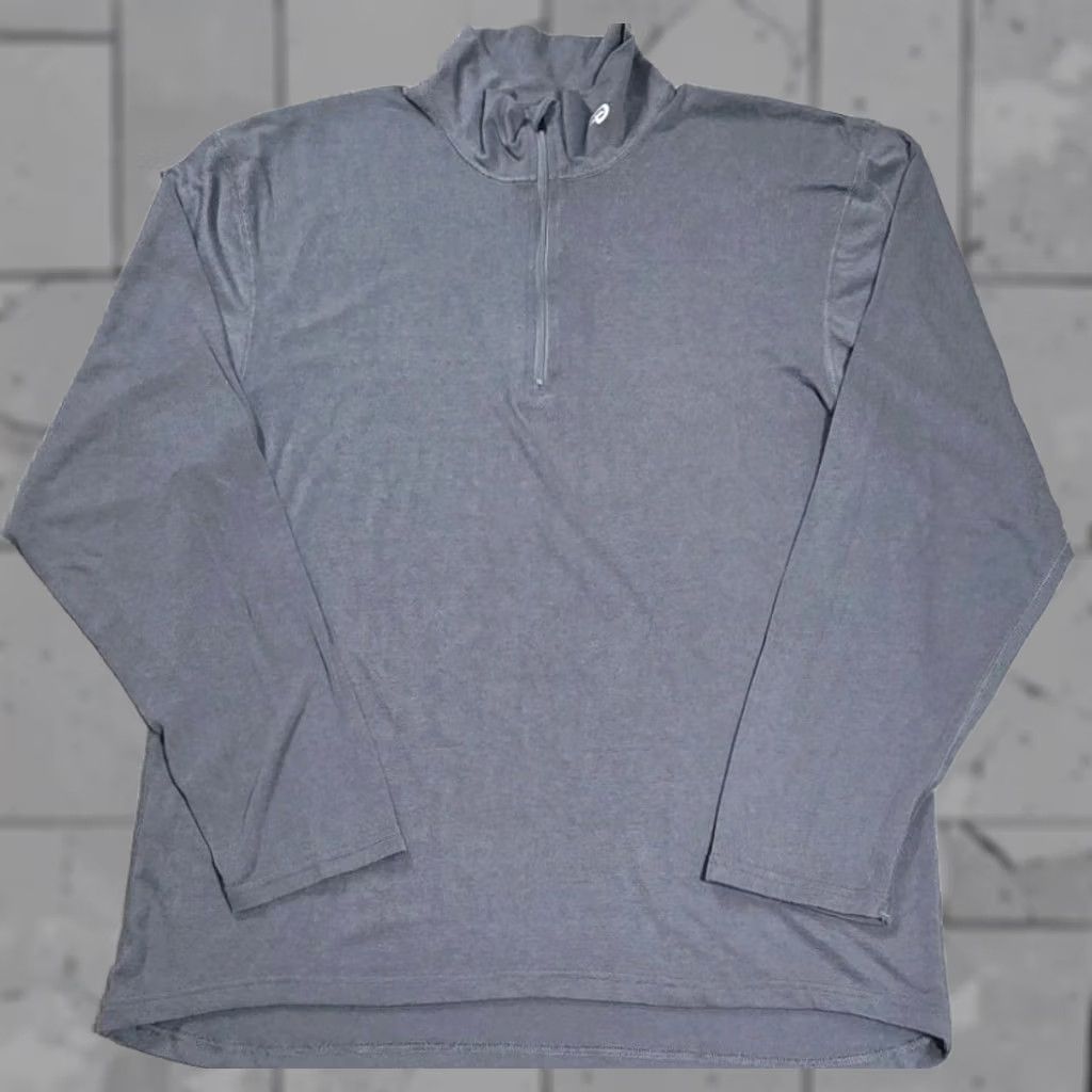 Vintage Duofold 2XL Blue 1/4 Zip Pullover Long Sleeve Lightweight Stretch Shirt Mens Size US XXL / EU 58 / 5 - 1 Thumbnail