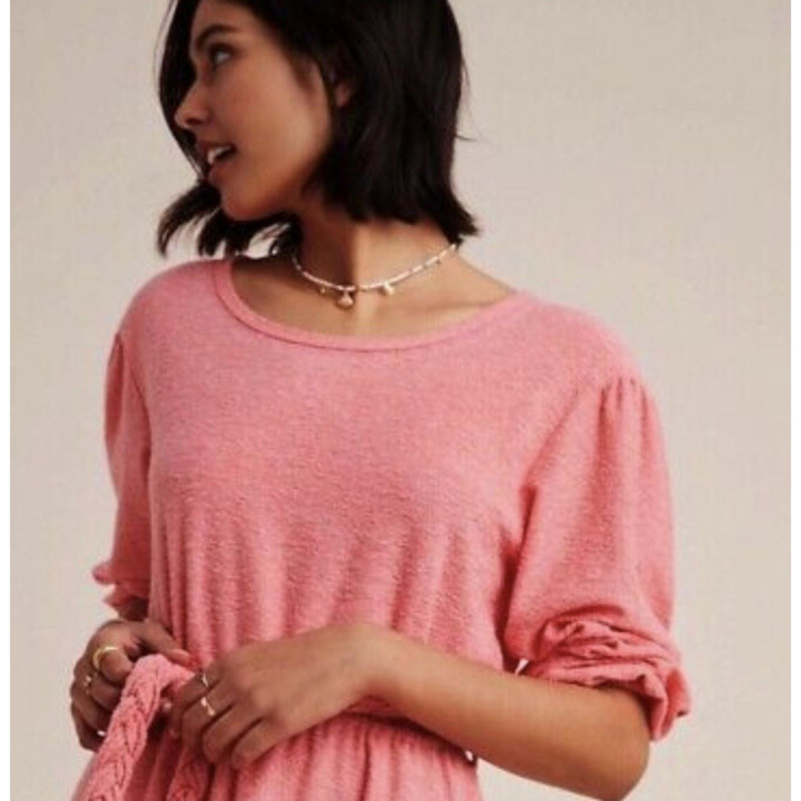 Anthropologie Anthropologie Women's Textured Mini Dress Sz Small A003046 Size S / US 4 / IT 40 - 2 Thumbnail