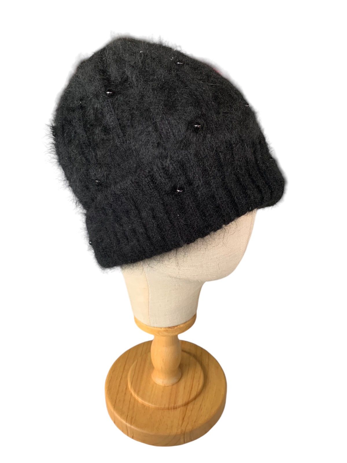 Japanese Brand × Kapital × Vintage Punk Bondage Style Fur Wool Rare Design Beanie Hats☠️🏴‍☠️ Size ONE SIZE - 2 Thumbnail
