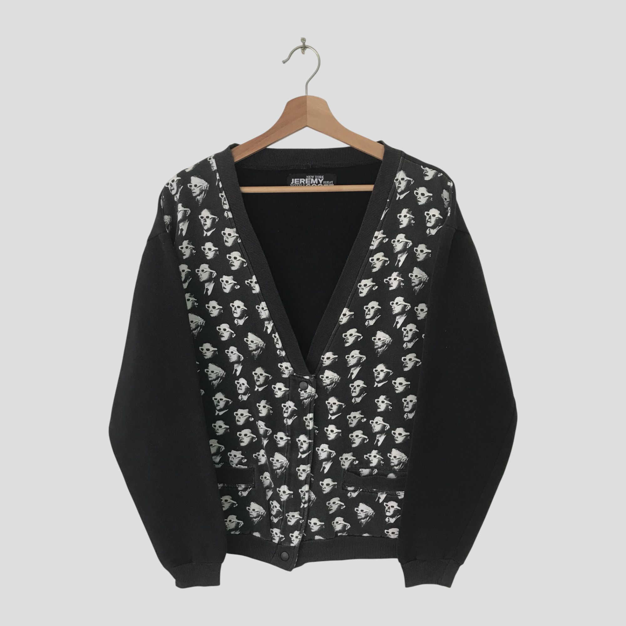 Jeremy Scott JEREMY SCOTT NEW YORK USA SWEATER CARDIGAN - M 1379 Size US M / EU 48-50 / 2 - 3 Thumbnail