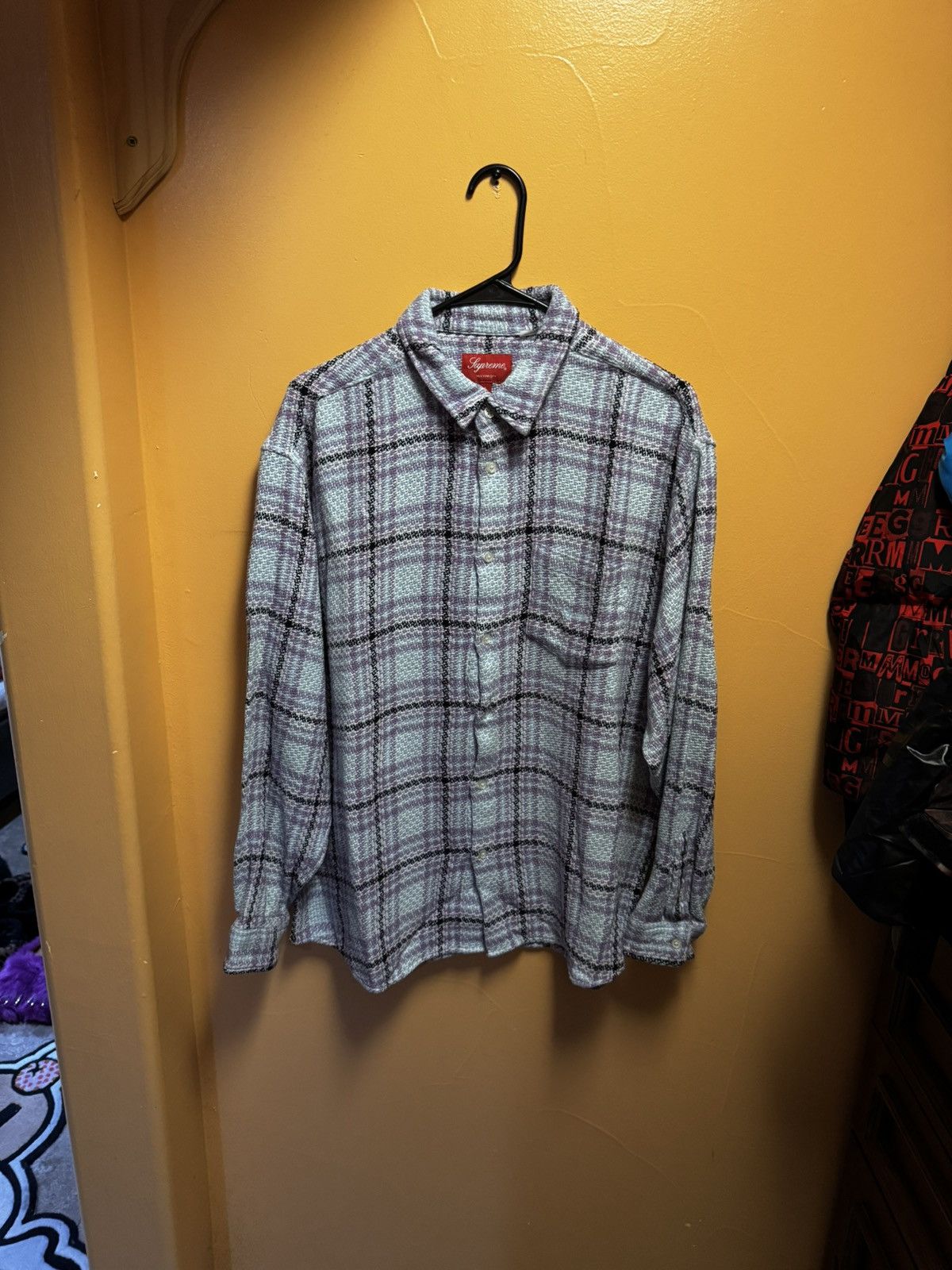 トップス Supreme Basket Weave Plaid Shirt Supreme Basket Weave Plaid Shirt (SS23) - $138