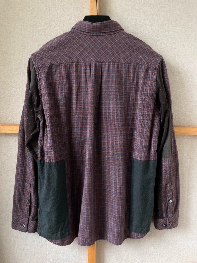 Undercover UNDERCOVER2012 AW Patchwork Shirt 2504-Nextarrow Size US M / EU 48-50 / 2 - 2 Thumbnail