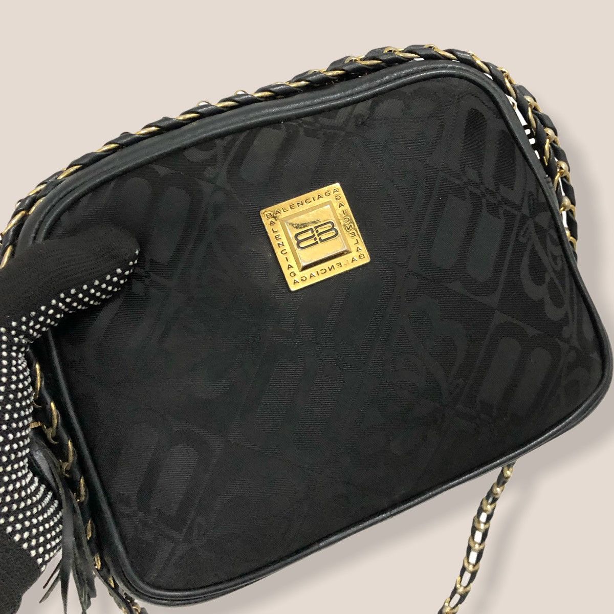 Balenciaga ‼️LASTDROP‼️AUTHENTIC BALENCIAGA BB VINTAGE CHAIN SHOULDER BAG Size ONE SIZE - 6 Thumbnail
