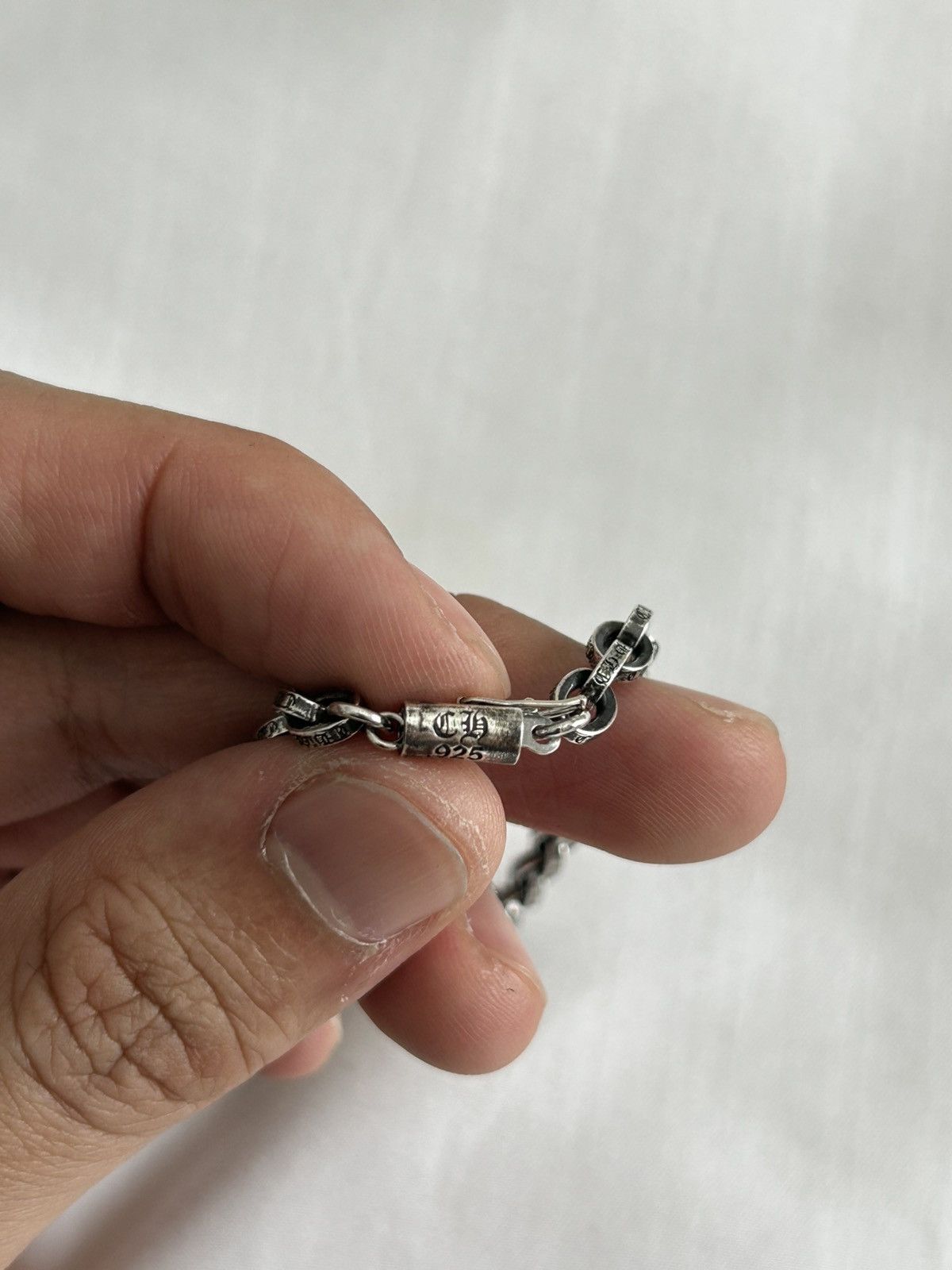 Chrome Hearts Chrome Hearts Bracelet Silver Paper Chain 8 Inches New Size ONE SIZE - 2 Thumbnail