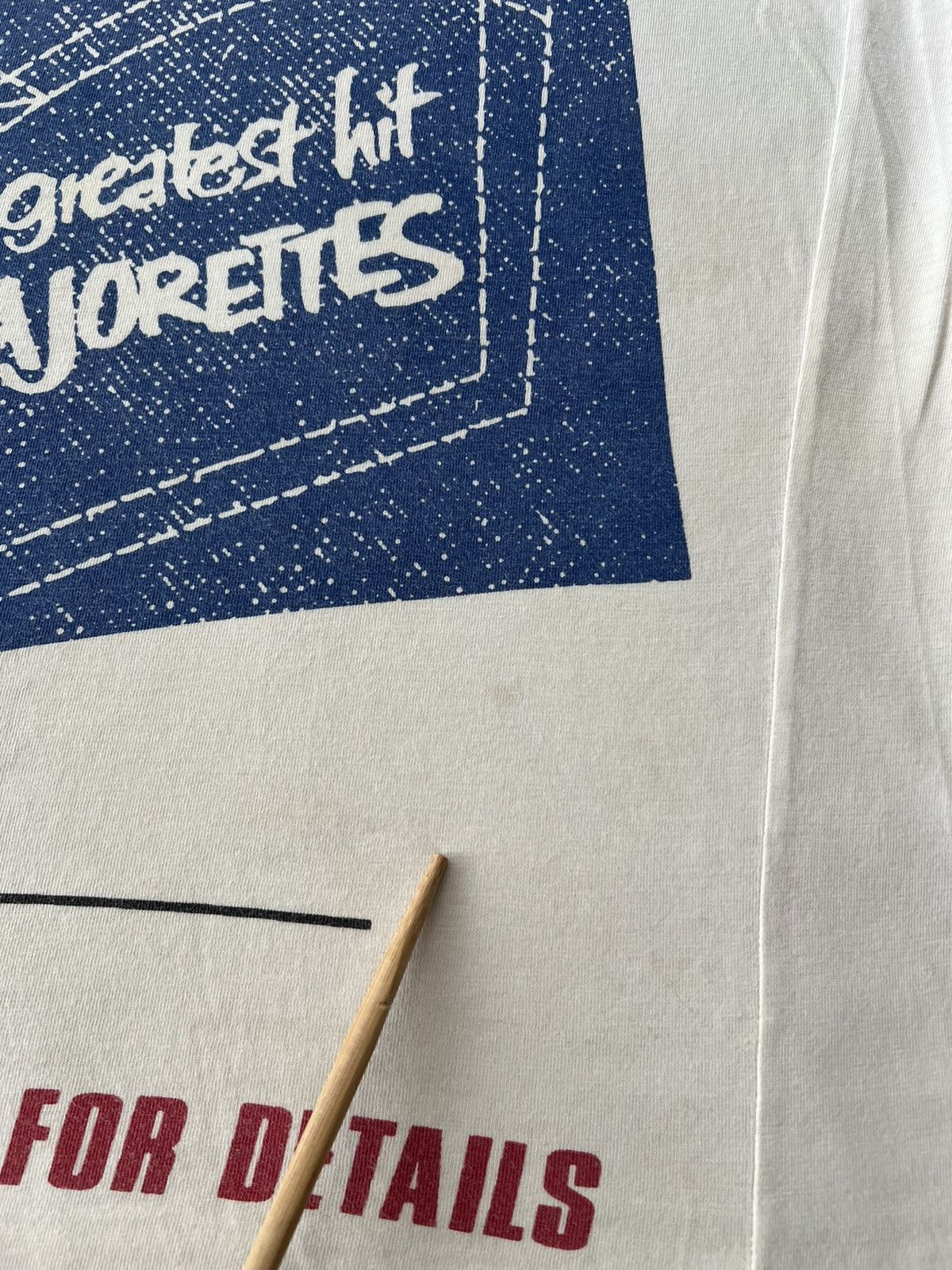 Levi's Vintage 90s Levis Stretch Sensation AOP Promo White T-shirt Size US L / EU 52-54 / 3 - 9 Thumbnail