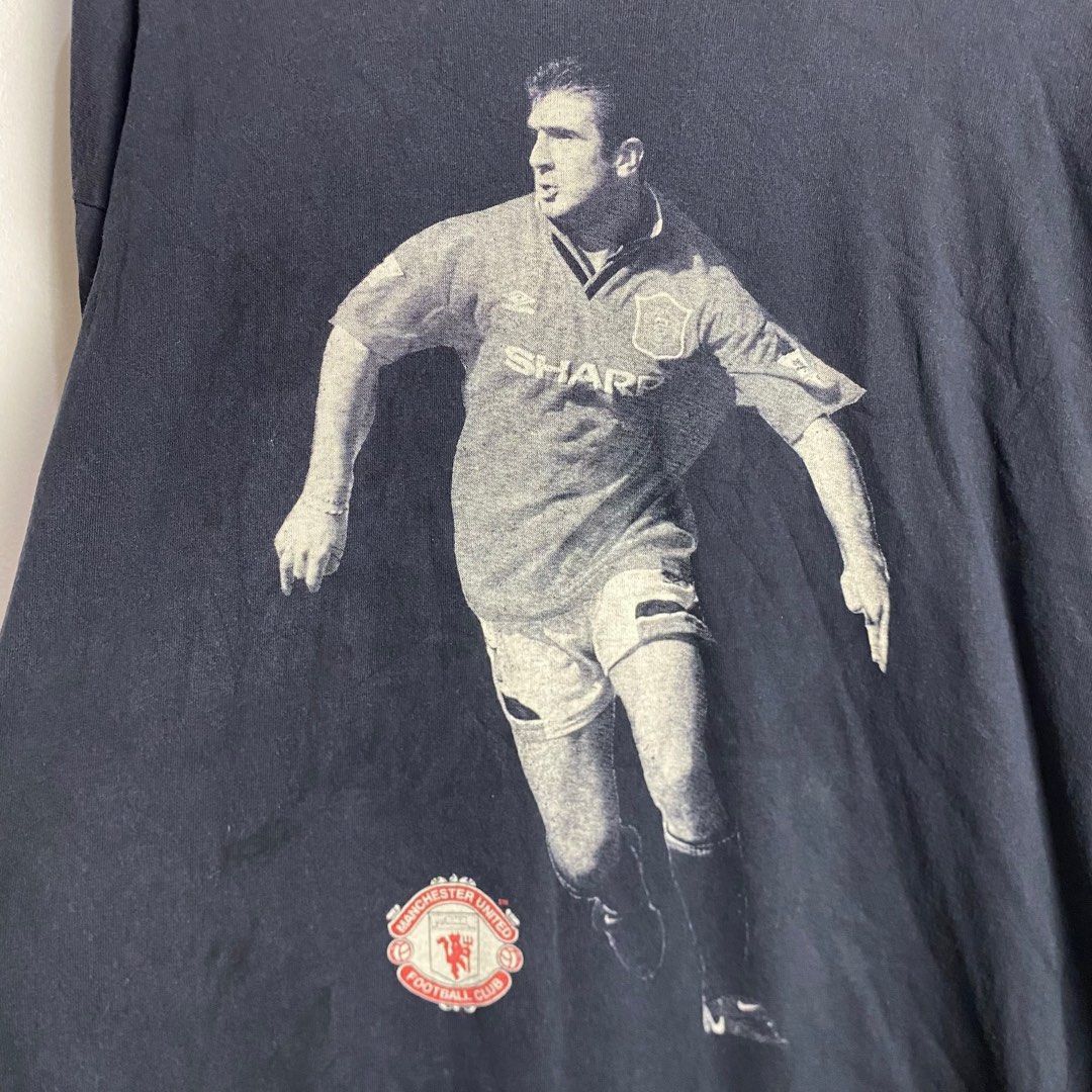 Vintage 90’s Manchester United Eric Cantona Long Sleeve Size US XL / EU 56 / 4 - 4 Thumbnail