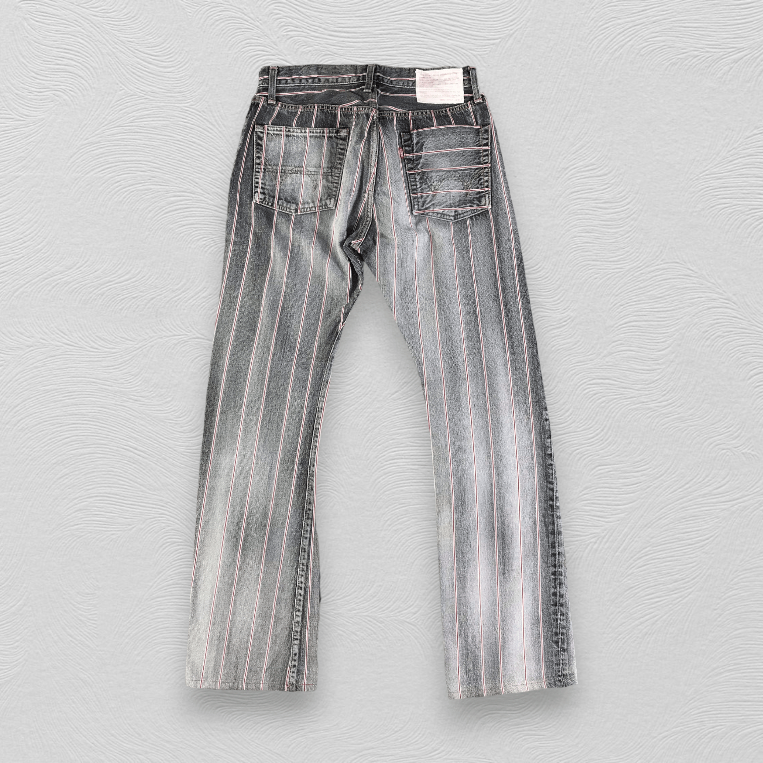 Edwin Edwin Selvedge Jeans Faded Black Flare Denim KJ2179 Size US 30 / EU 46 - 2 Thumbnail