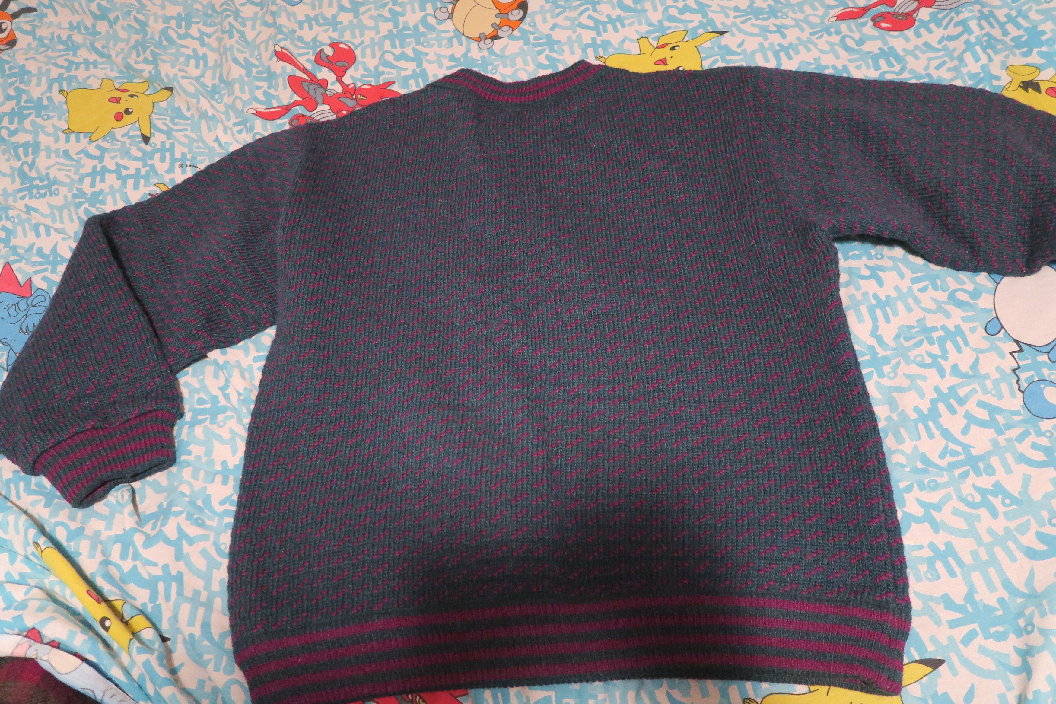 L.L. Bean Vintage LL Bean Birdseye Sweater Norway Wool 01751 Size US M / EU 48-50 / 2 - 7 Thumbnail