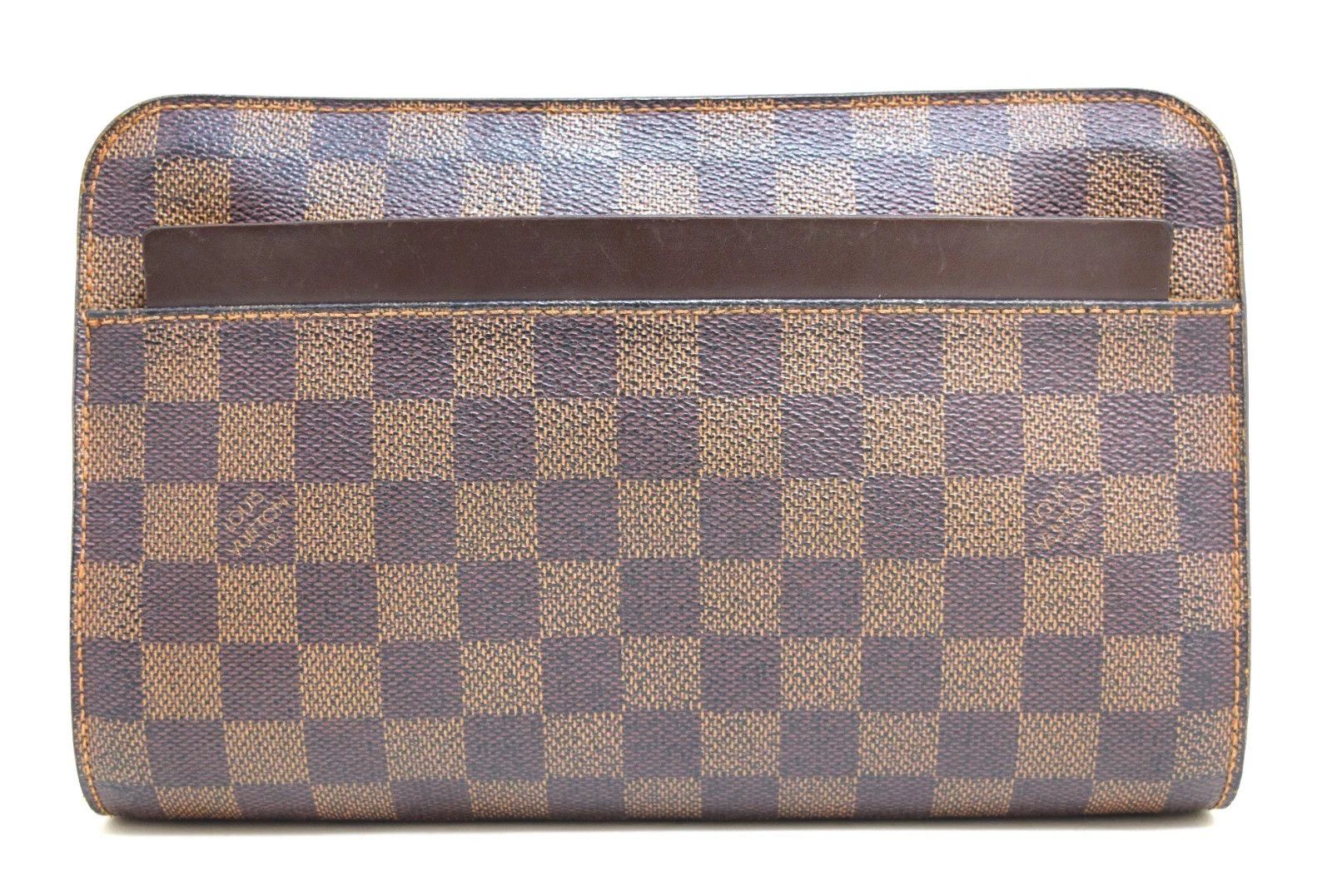 Louis Vuitton Louis Vuitton Saint Louis Clutch Bag Damier Canvas N51993 Size ONE SIZE - 1 Thumbnail