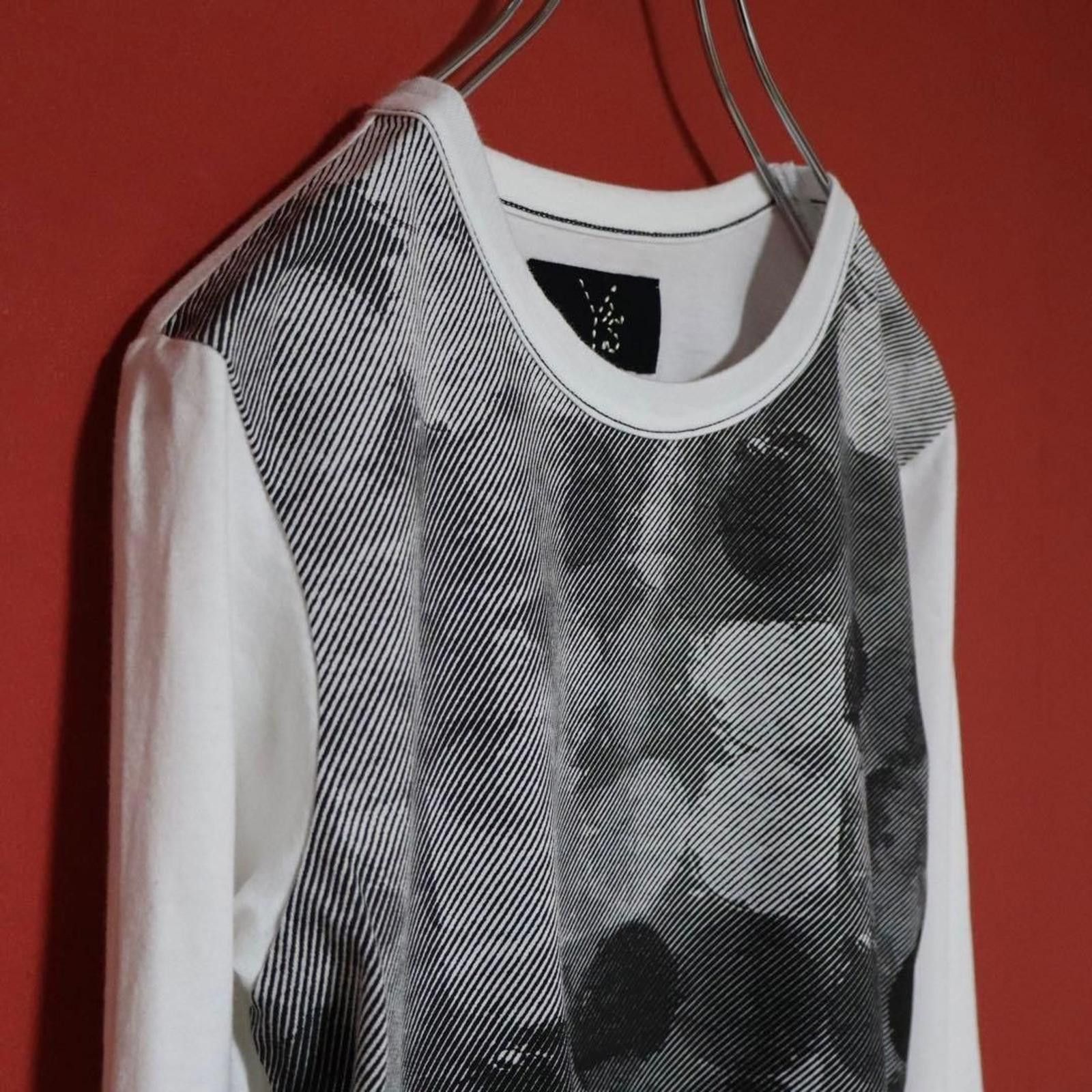 Y's Y's - Long Sleeve Abstract Patterned Top Size US M / EU 48-50 / 2 - 6 Thumbnail