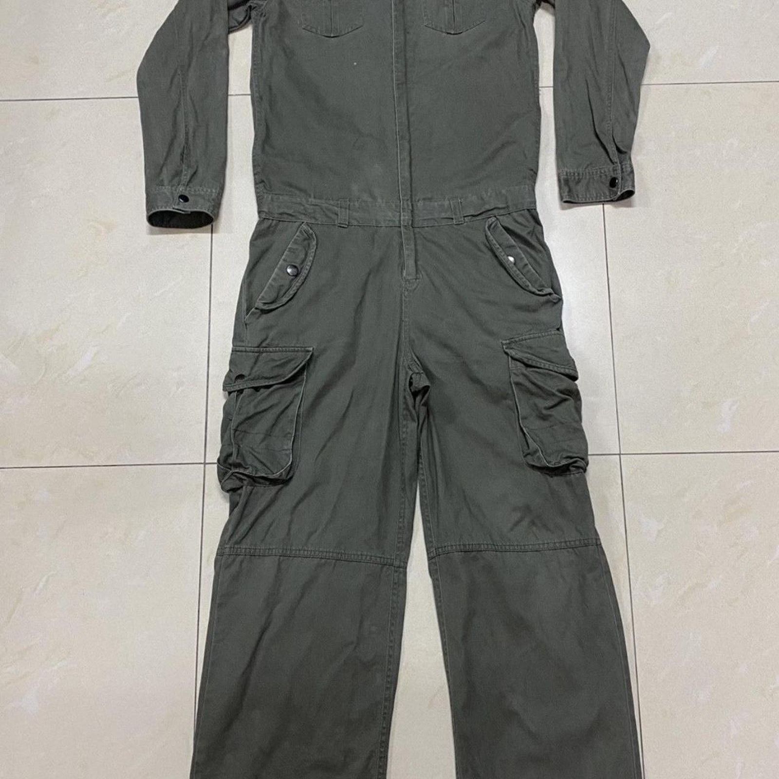 Japanese Brand Skull embroidered japanese brand overall Size US 30 / EU 46 - 1 Thumbnail