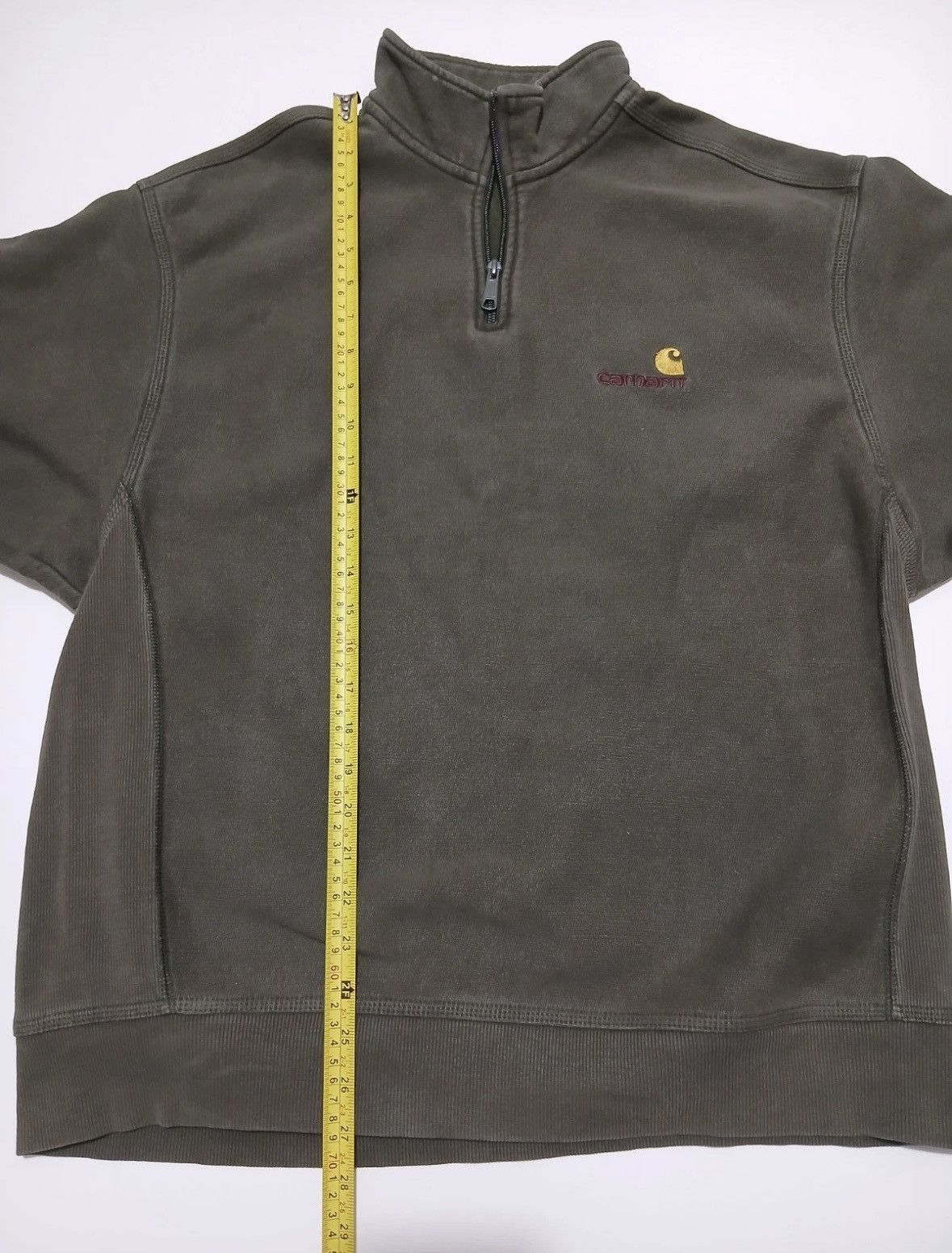 Carhartt Wip Carhartt WIP Half Zip Sweatshirt - Large Size US L / EU 52-54 / 3 - 12 Thumbnail