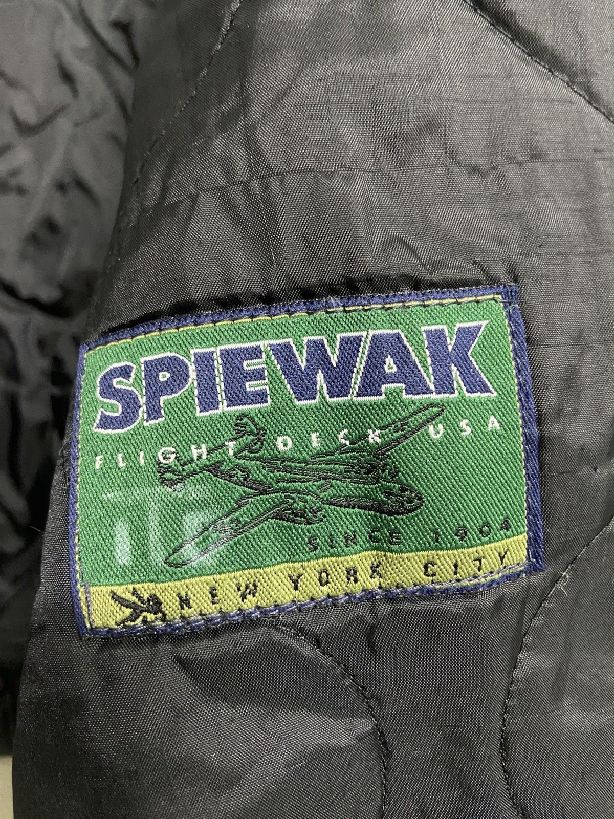 I. Spiewak And Sons Spiewak CPW-45 Flight Bomber Jacket Made in USA Size Medium Size US M / EU 48-50 / 2 - 8 Thumbnail