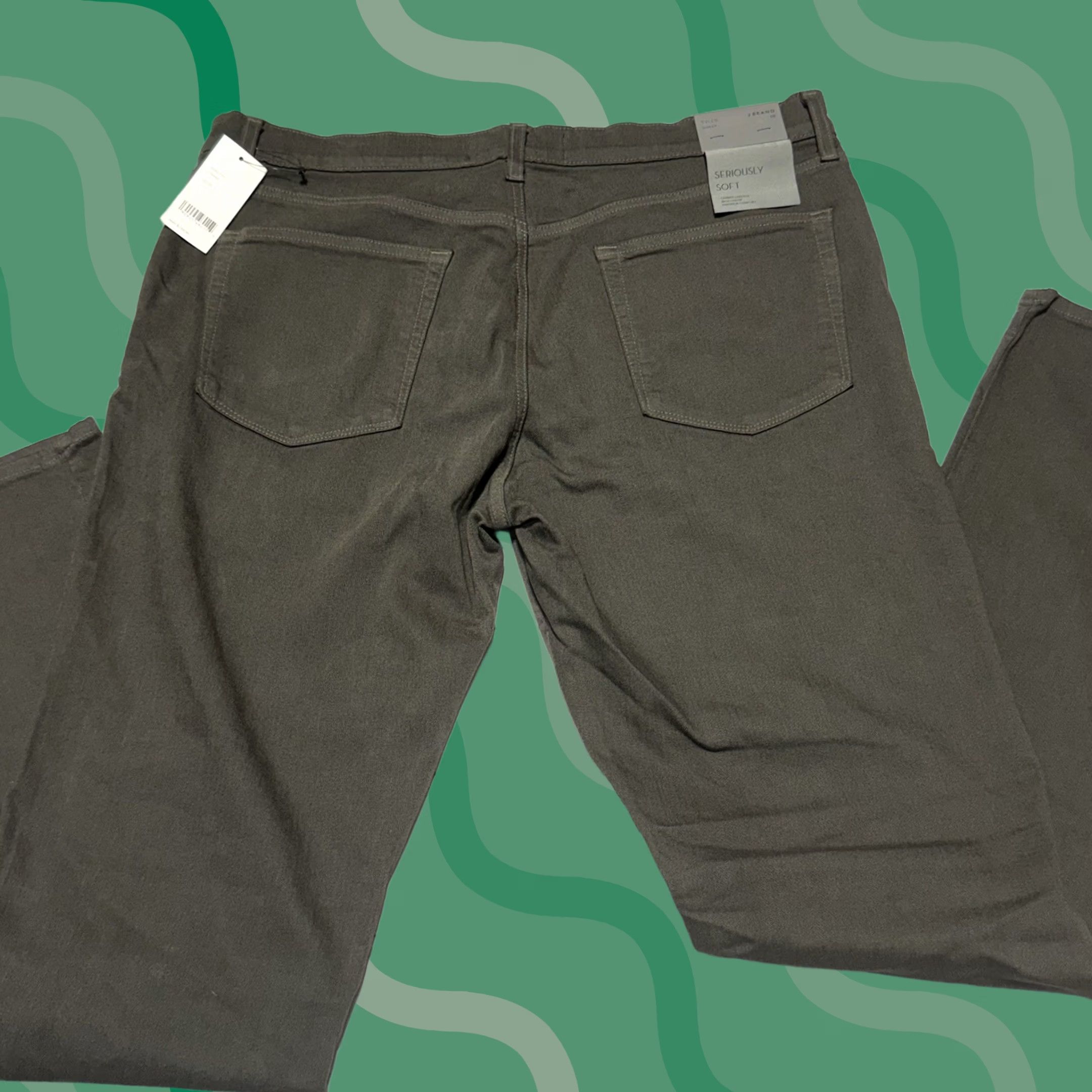 J Brand J Brand Tyler Slim Fit Jeans 38 Stretch Straight Leg Denim NWT Men Regular 5-Pocket Green Size US 38 / EU 54 - 1 Thumbnail