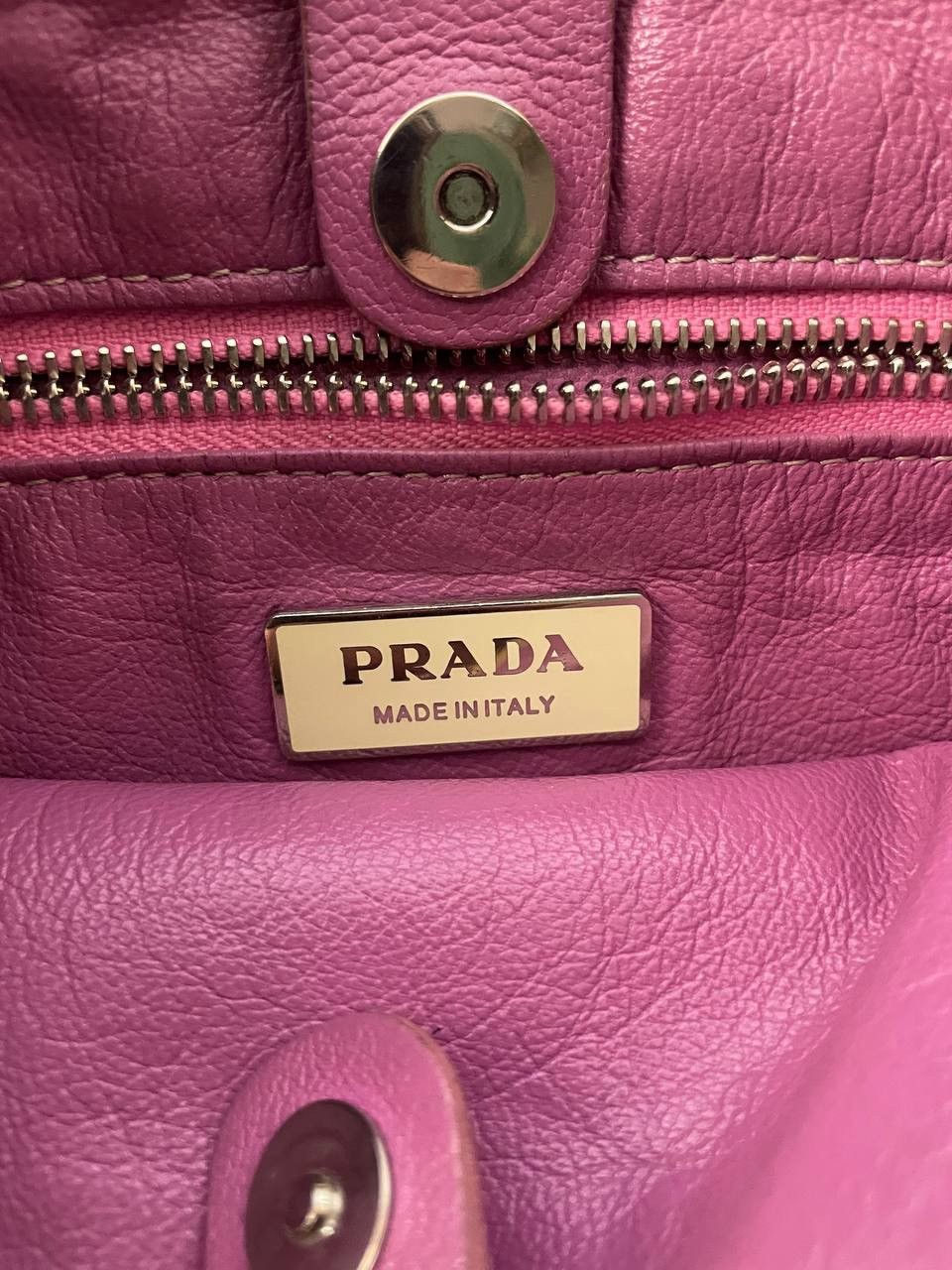 Prada Prada Leather Mini Bag Brown Size ONE SIZE - 15 Thumbnail