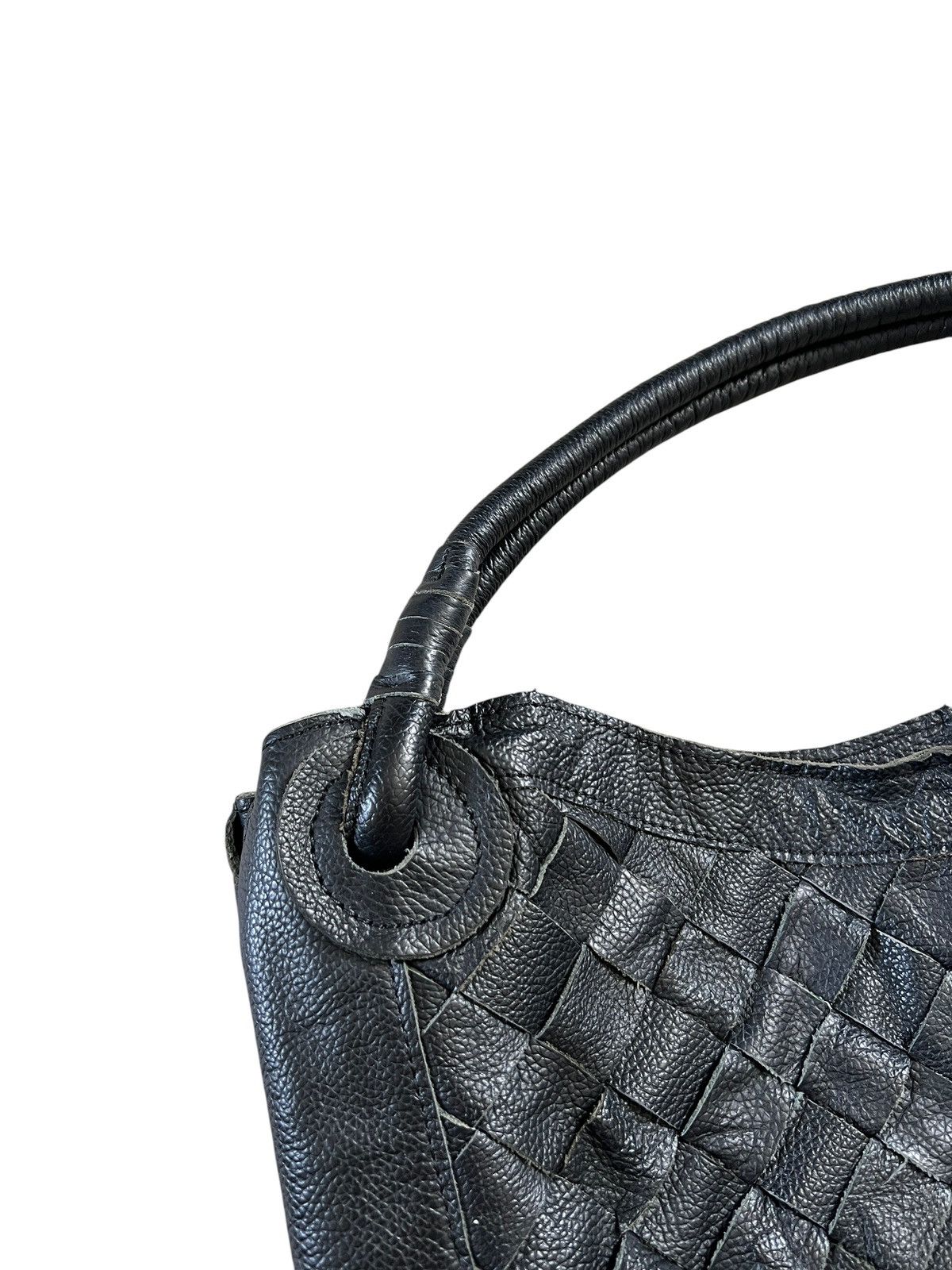 GOA Vintage G.O.A Braided Leather Hobo Bag Size ONE SIZE - 3 Thumbnail