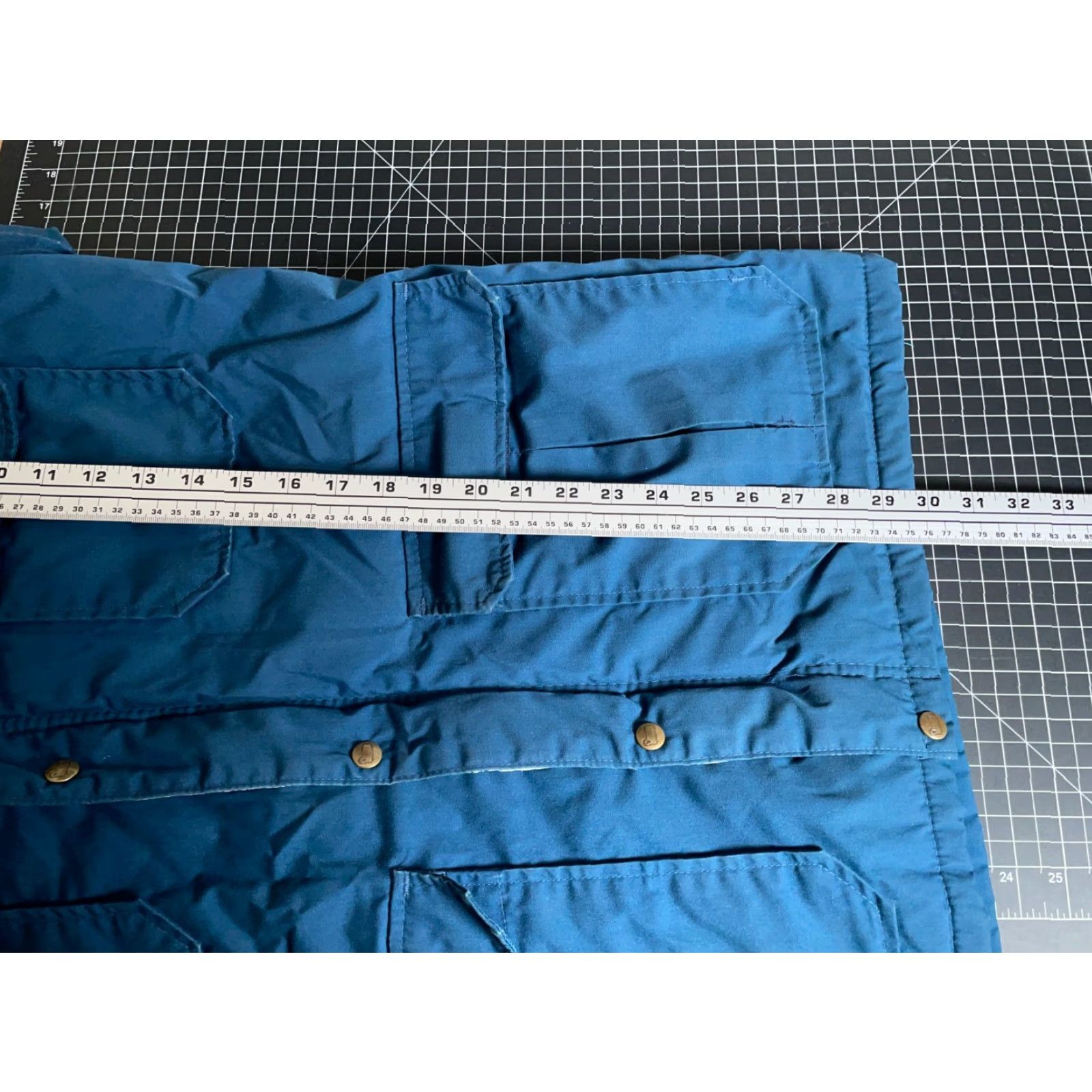 Vintage VINTAGE Woolrich Parka Jacket Mens Medium Blue Full Zip Hooded Lined Pockets Removable Hood 80s Size US M / EU 48-50 / 2 - 6 Thumbnail
