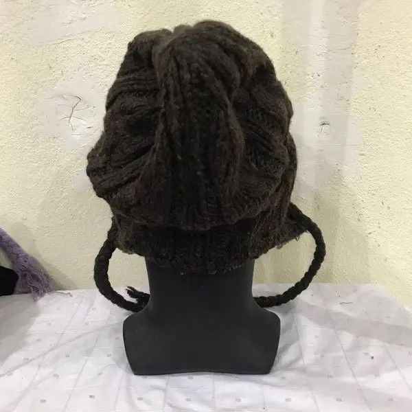 Abercrombie & Fitch × Vintage Abercrombie & Fitch Earflap Knit Beanie Hat Size ONE SIZE - 5 Thumbnail